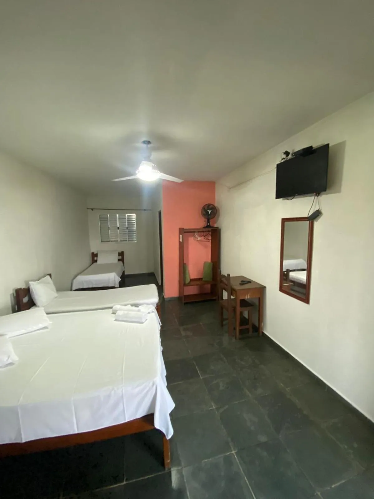 Bedroom in Pousada e Restaurante Frente Mar H Guarujá