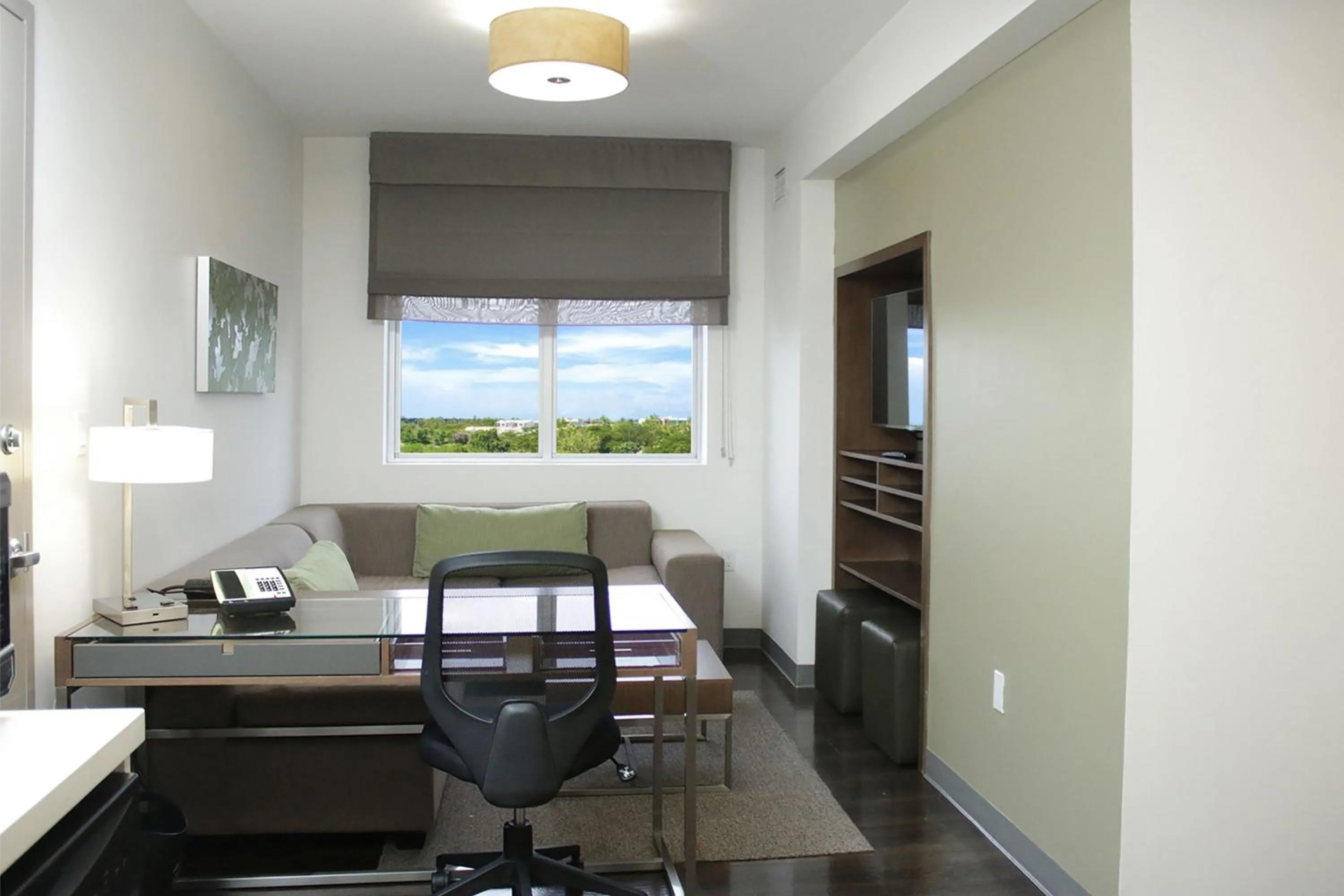 Bedroom in Element Miami Doral