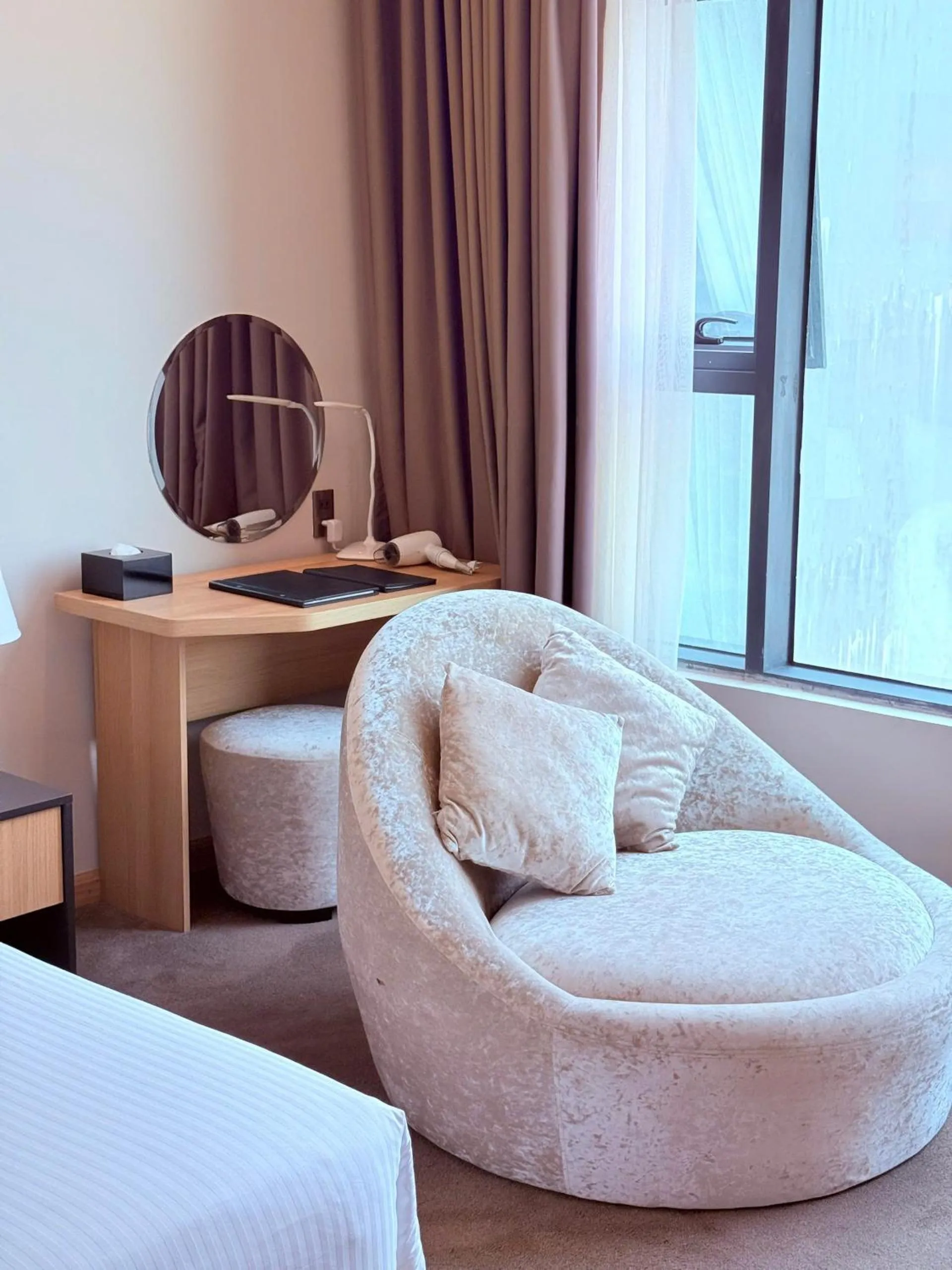 Bed in Muong Thanh Luxury Nha Trang Hotel