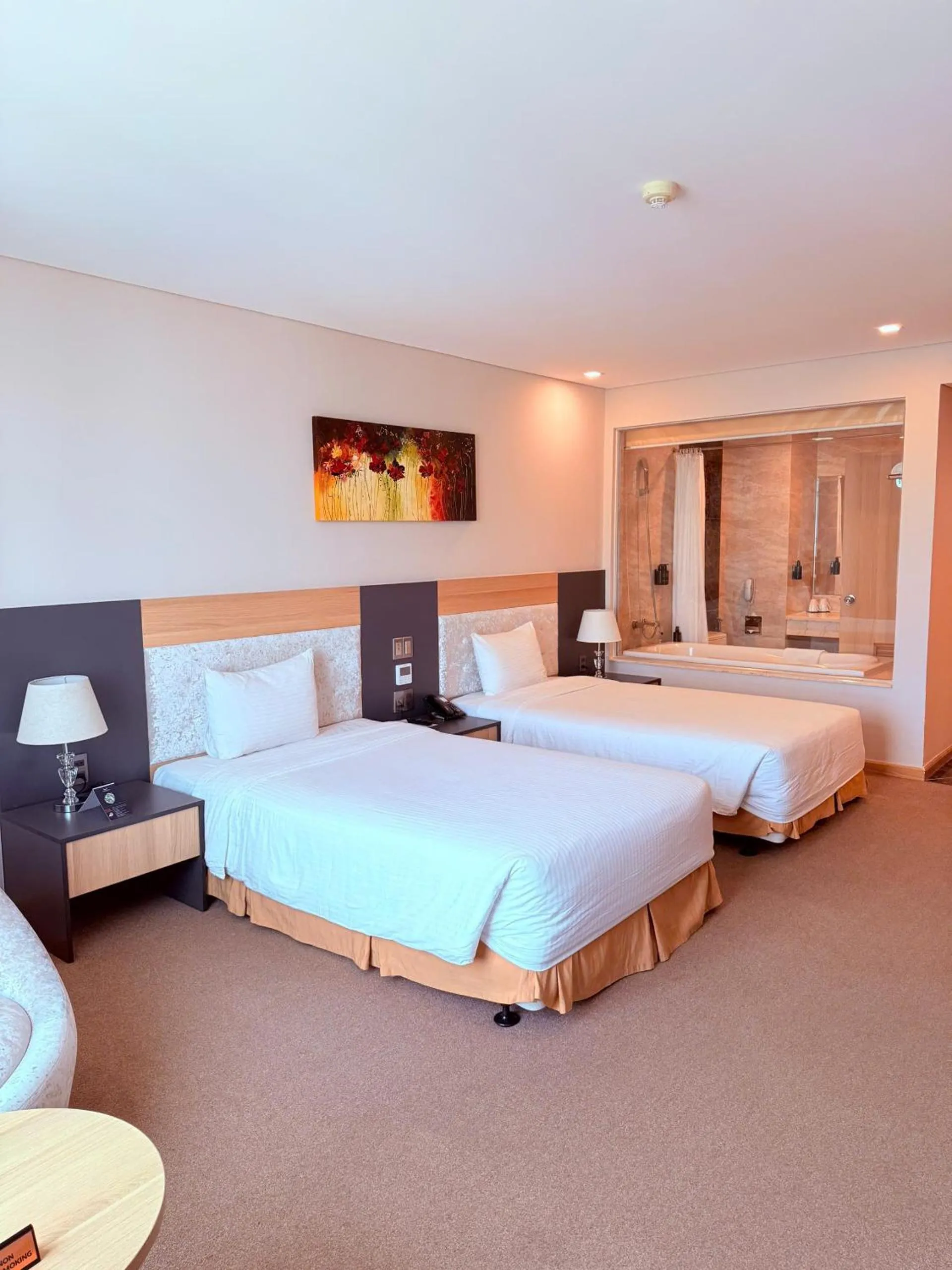 Bed in Muong Thanh Luxury Nha Trang Hotel
