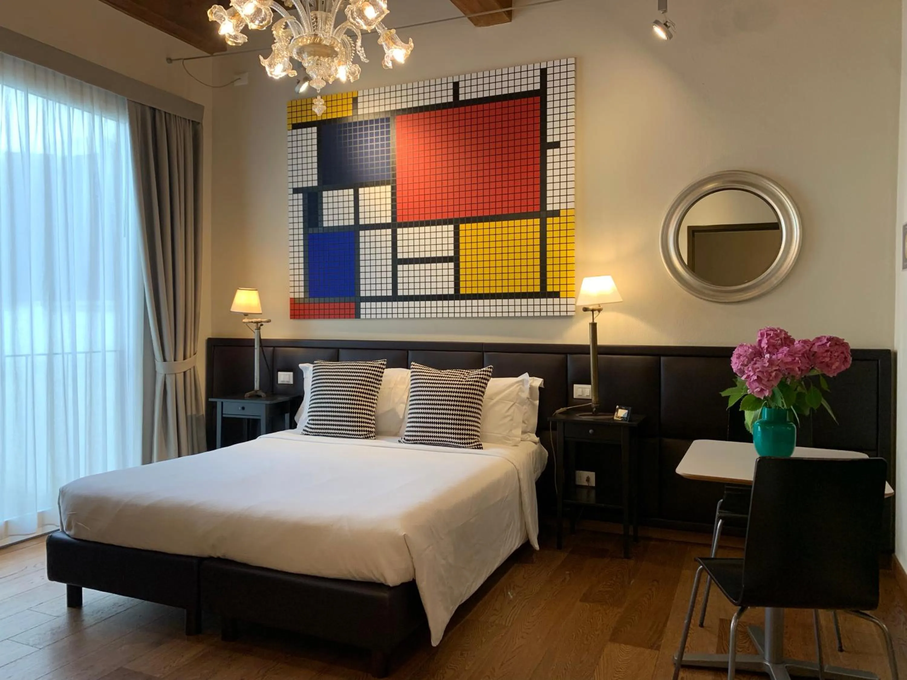 Bedroom, Bed in Florence Art Apartments