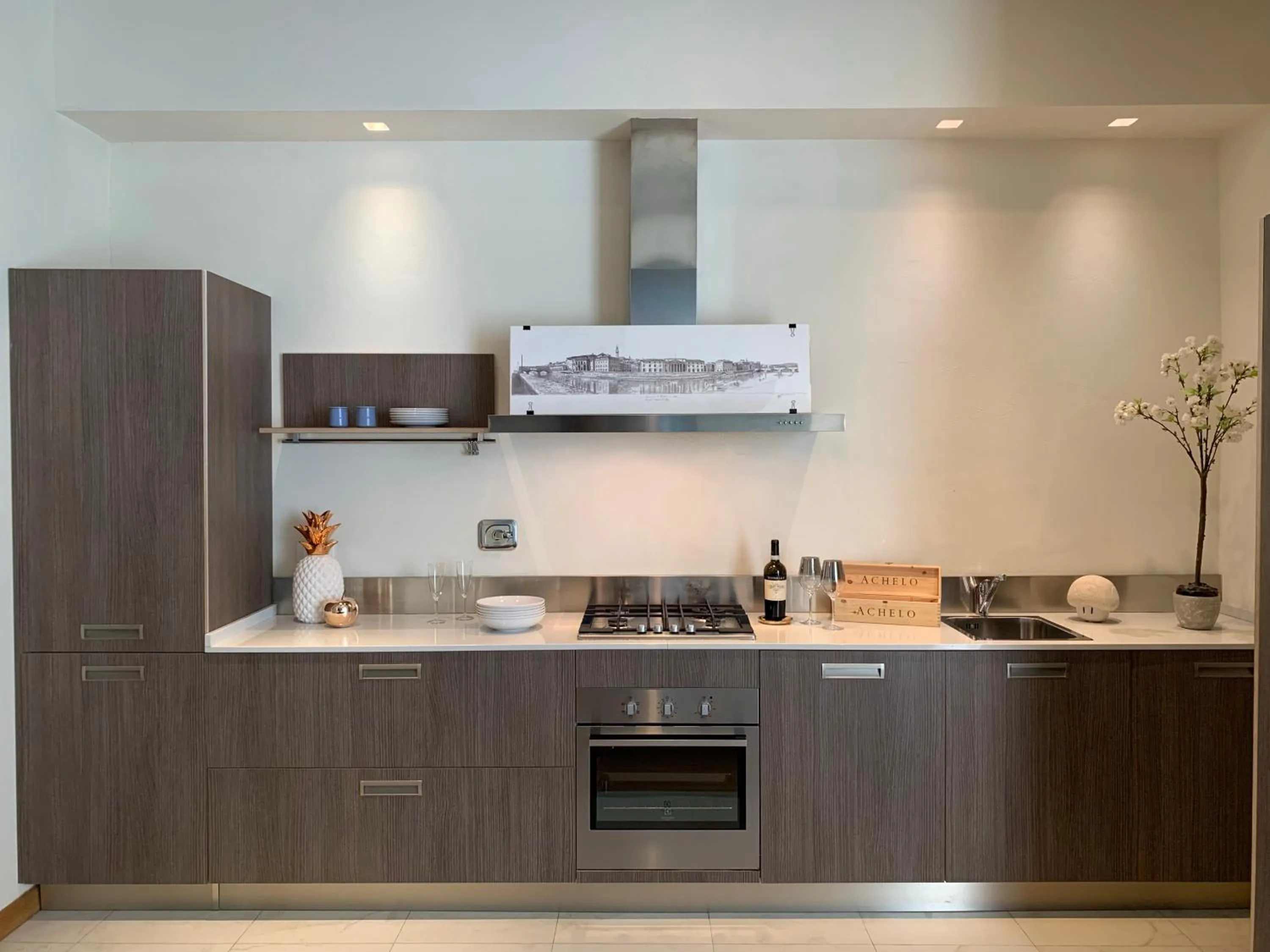 kitchen in Florence Art Apartments