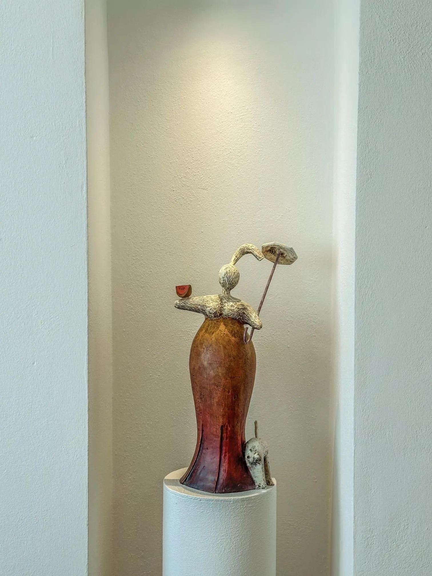 Decorative detail in Florence Art Apartments