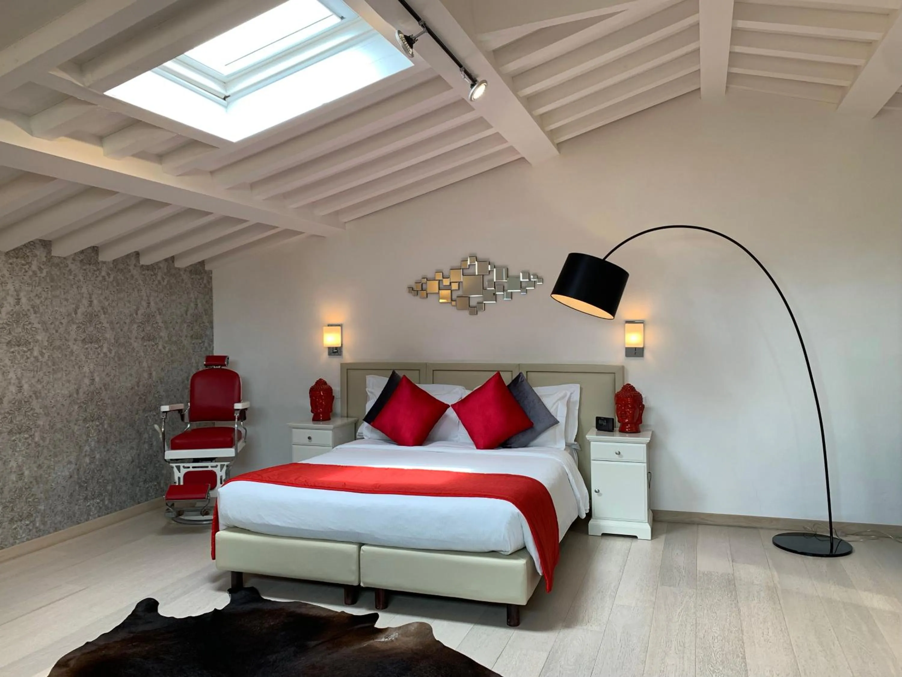 Bed in Florence Art Apartments