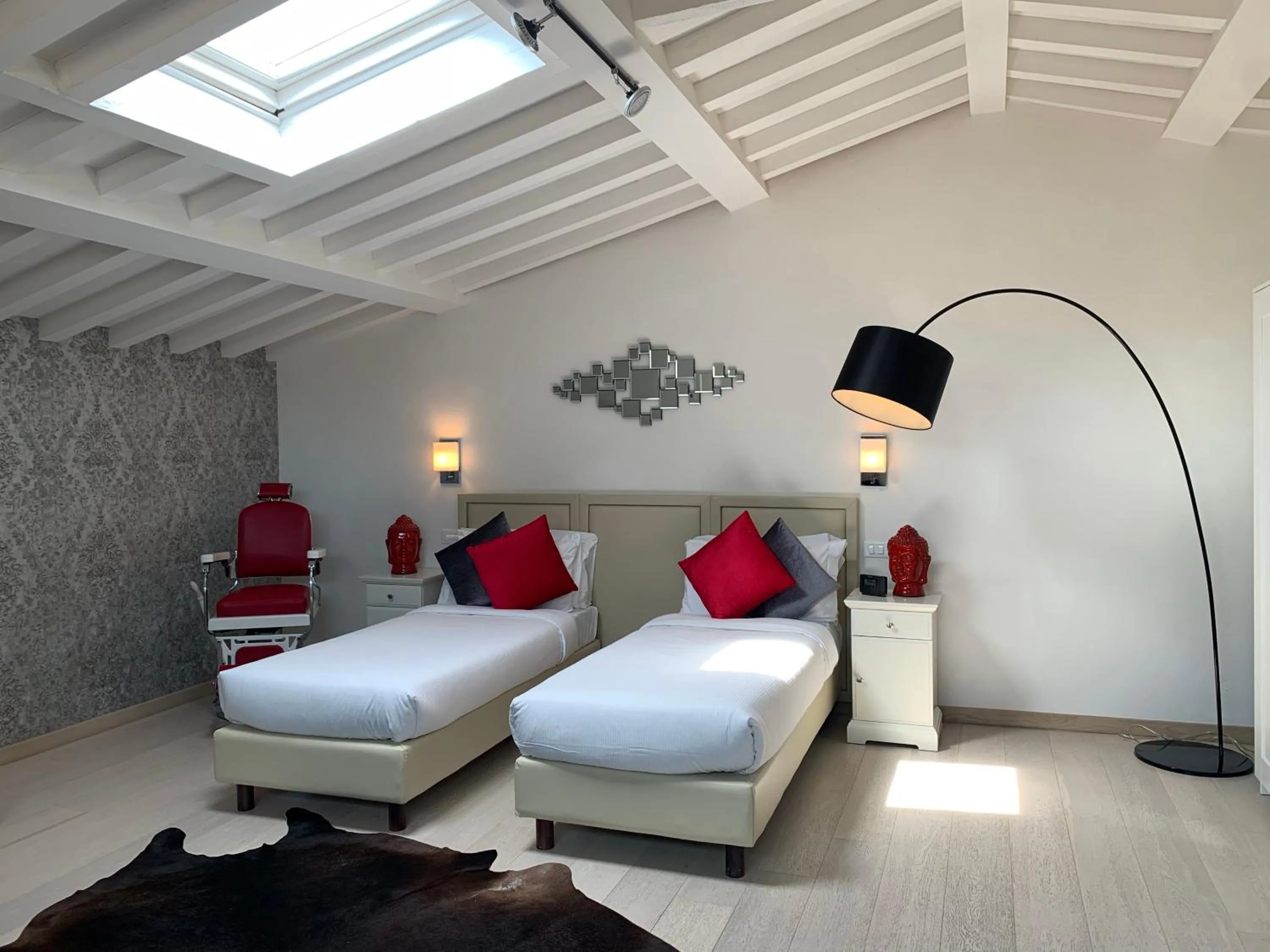 Bed in Florence Art Apartments