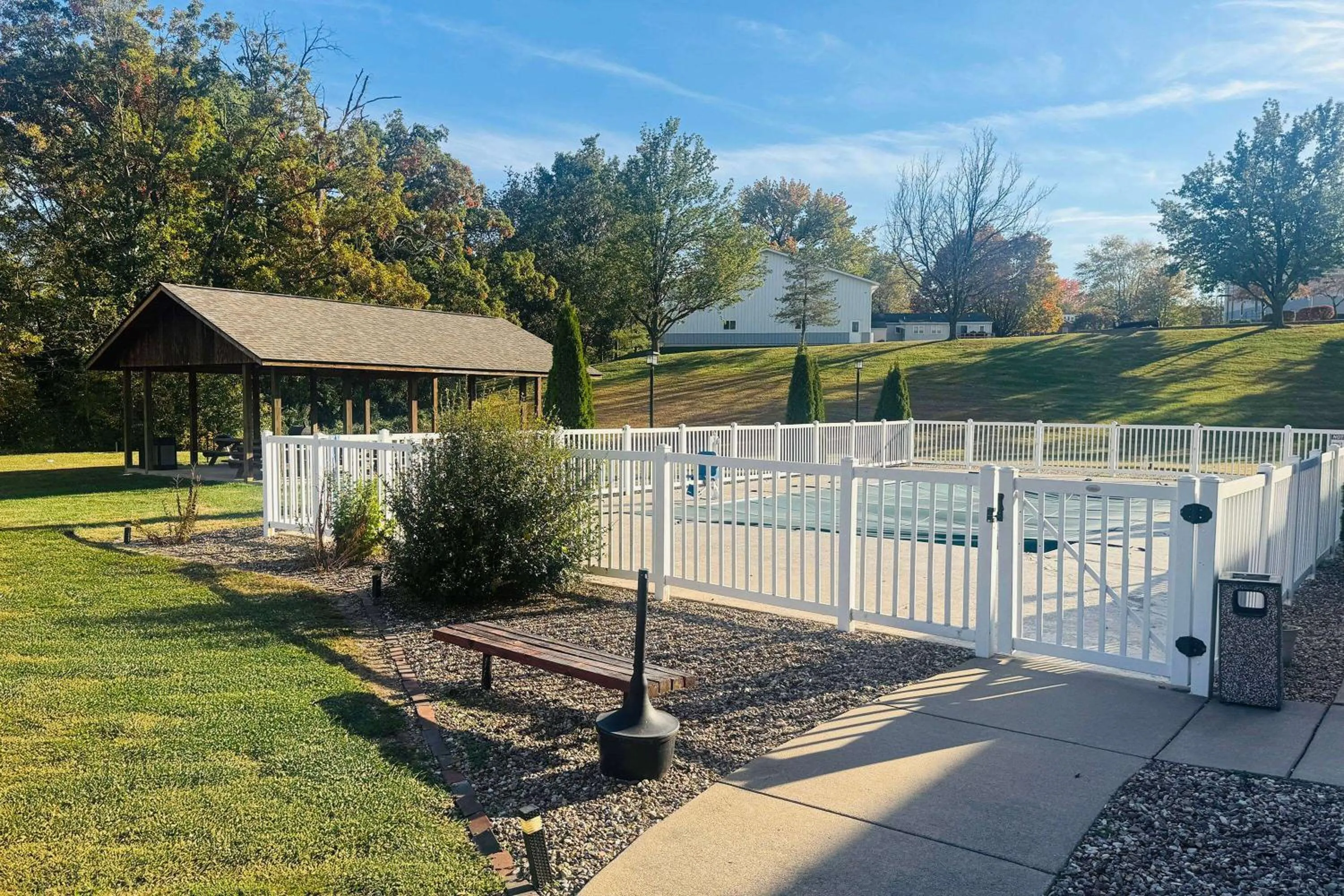 Pool view in Best Western Chester Hotel