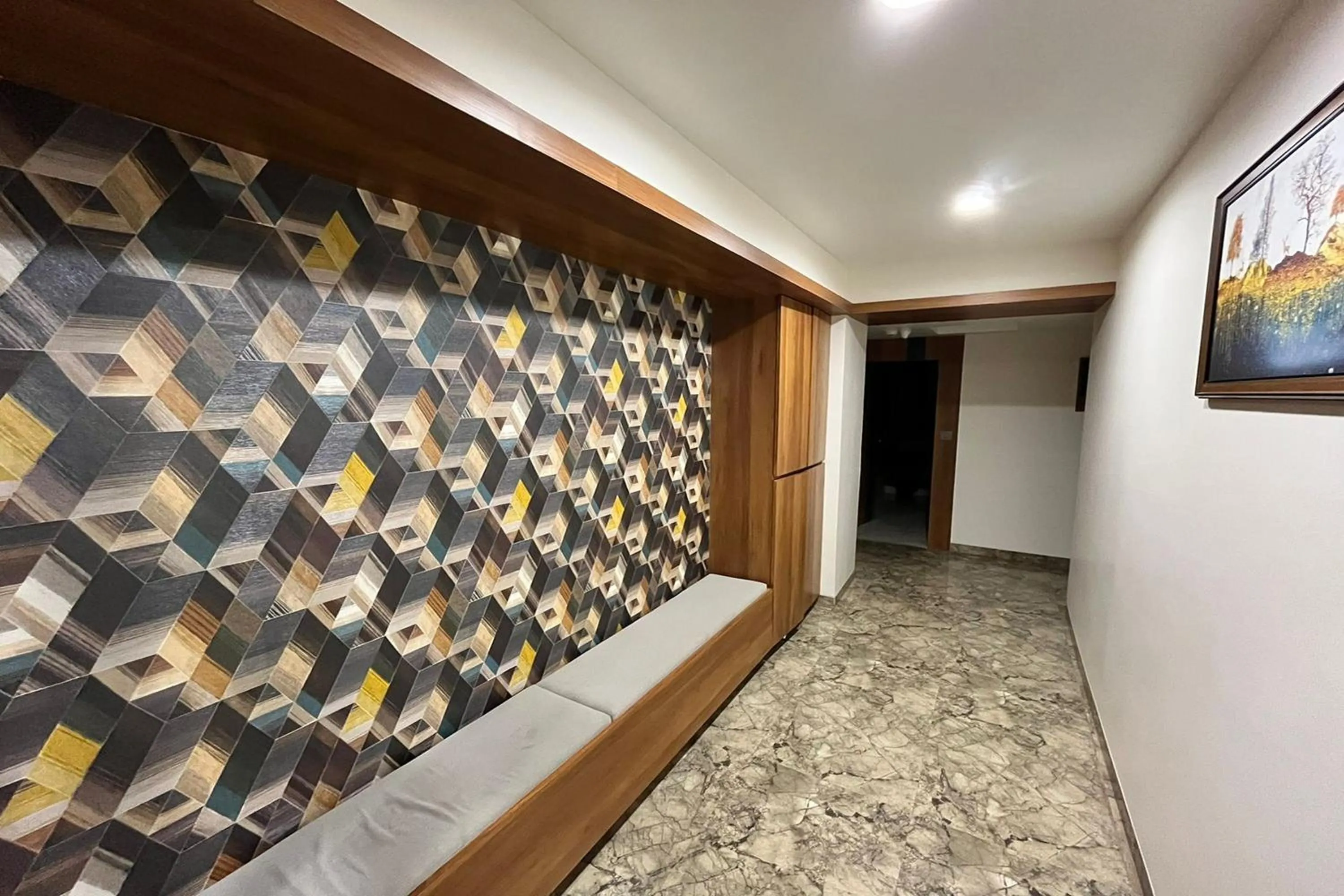 Lobby or reception in Hotel Moon Light Isanpur Ahmedabad