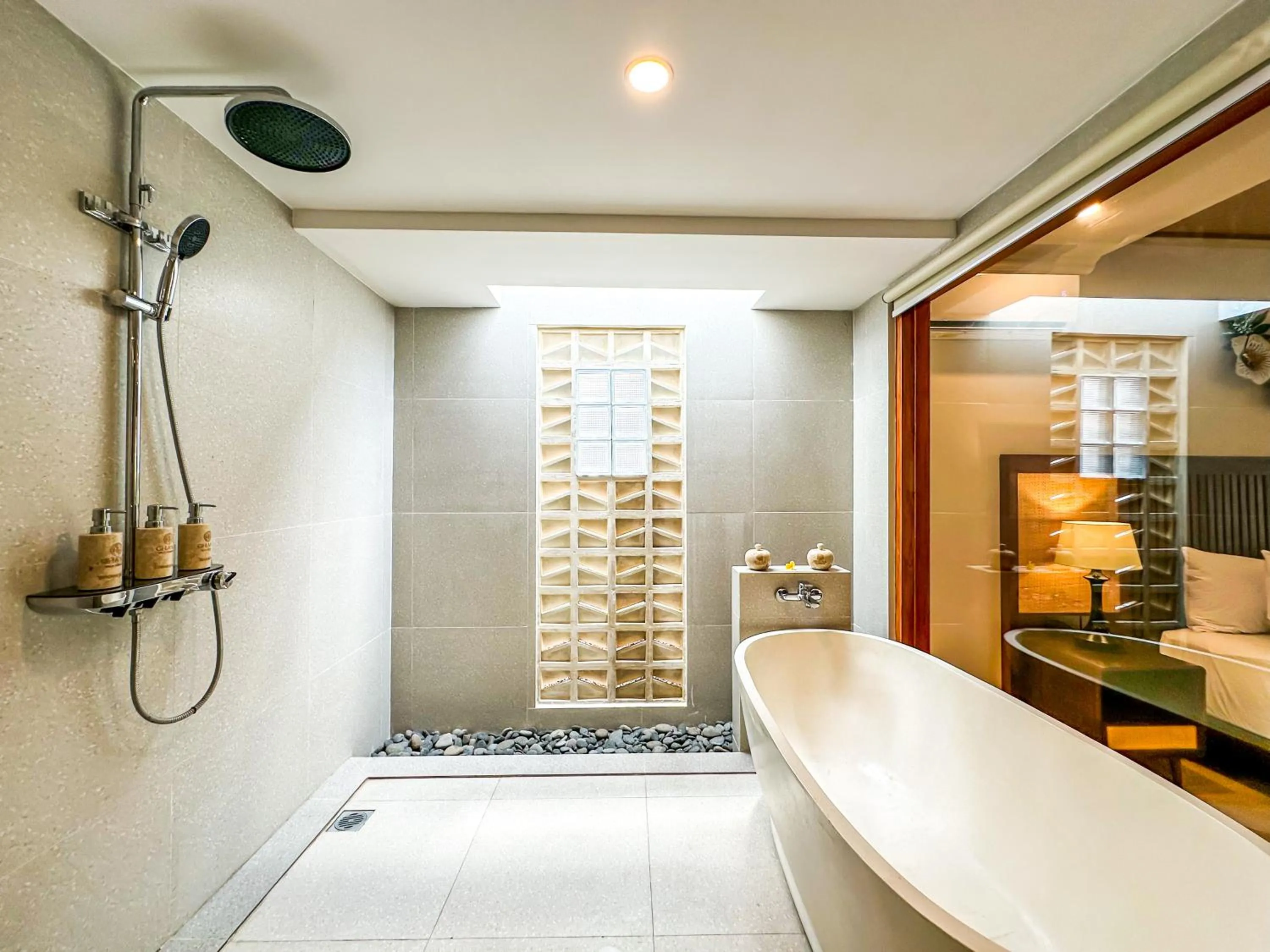 Bath in Ghana Villa Seminyak by GenuineHost