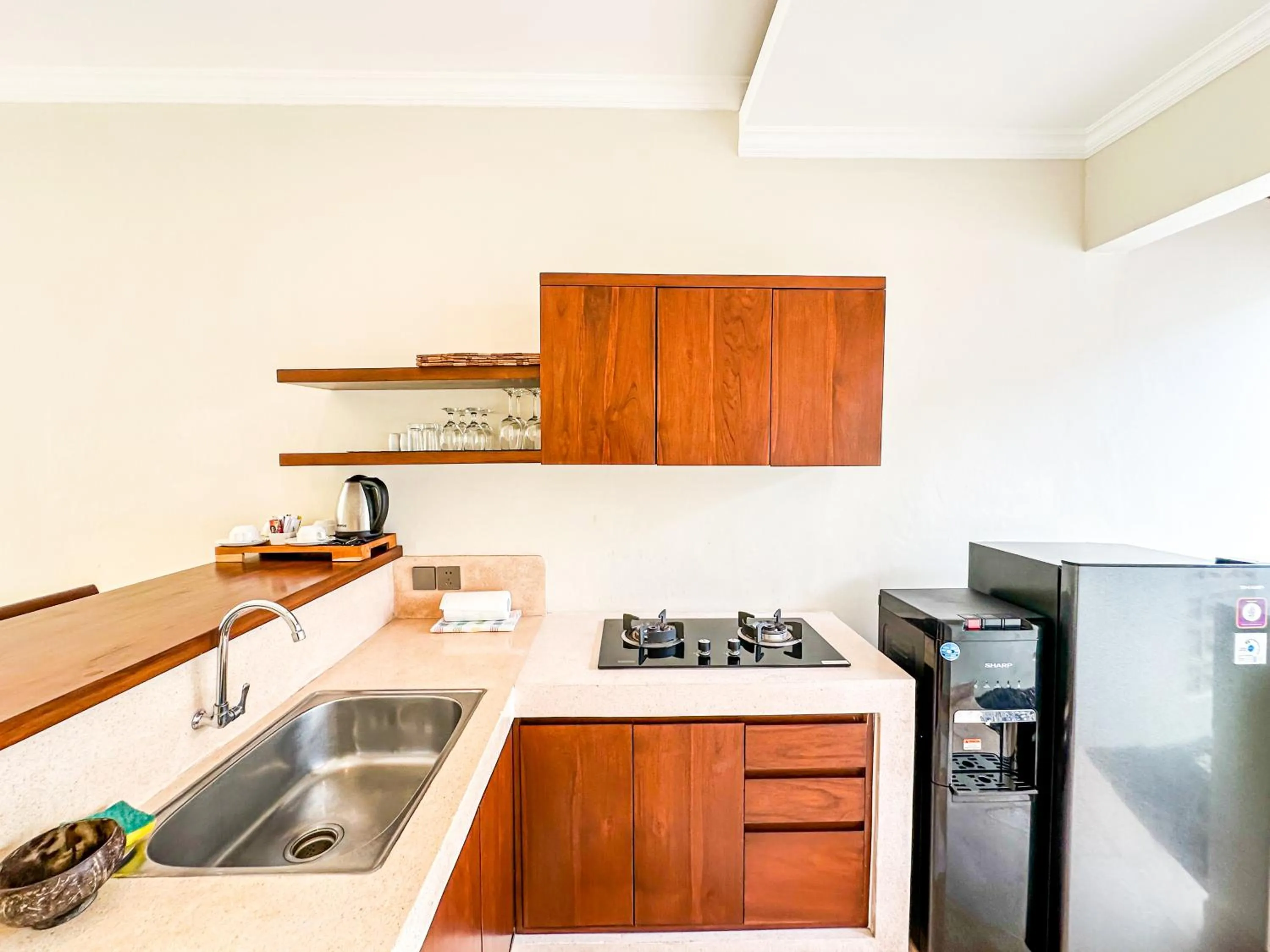 Kitchen or kitchenette in Ghana Villa Seminyak by GenuineHost