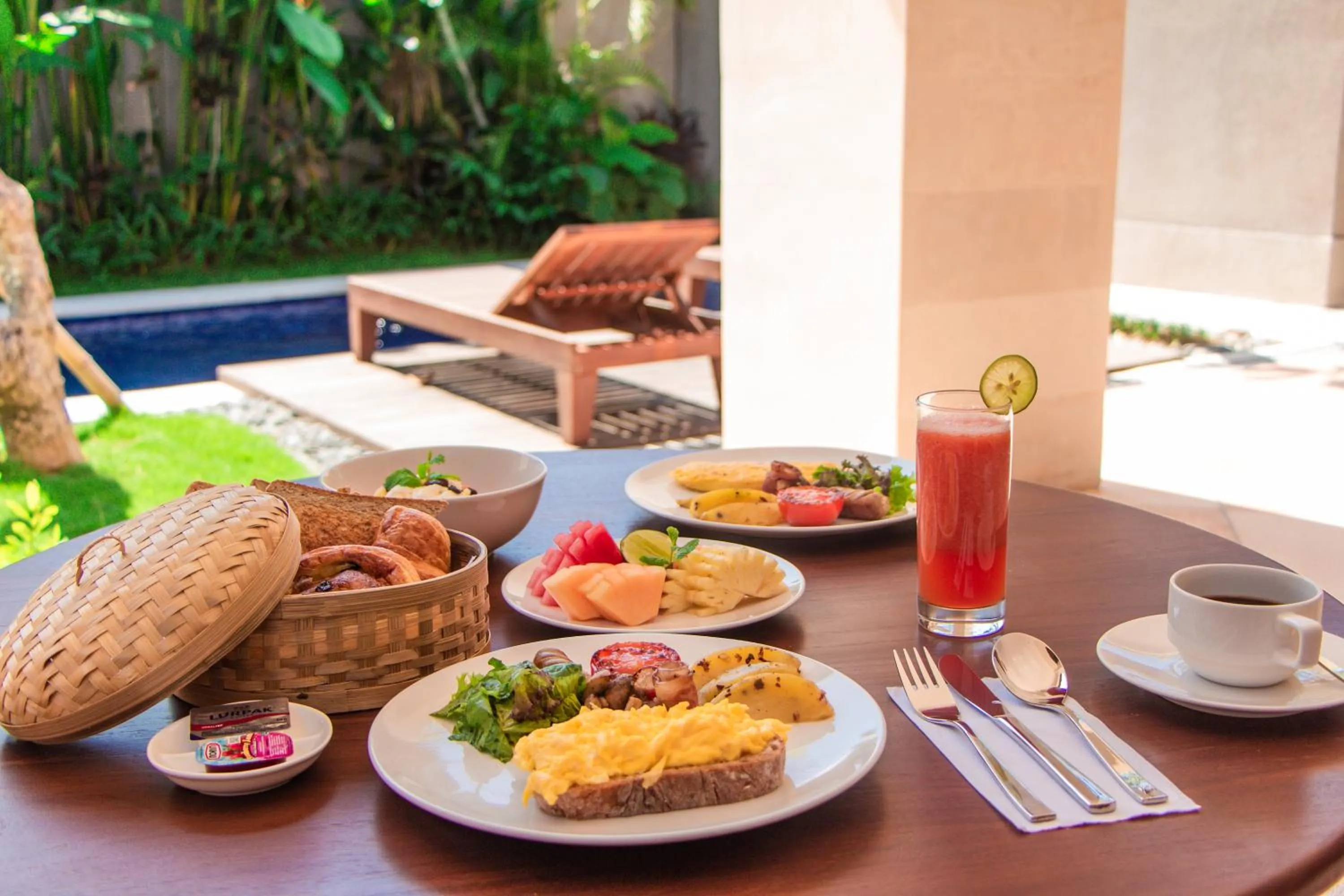 Breakfast in Ghana Villa Seminyak by GenuineHost