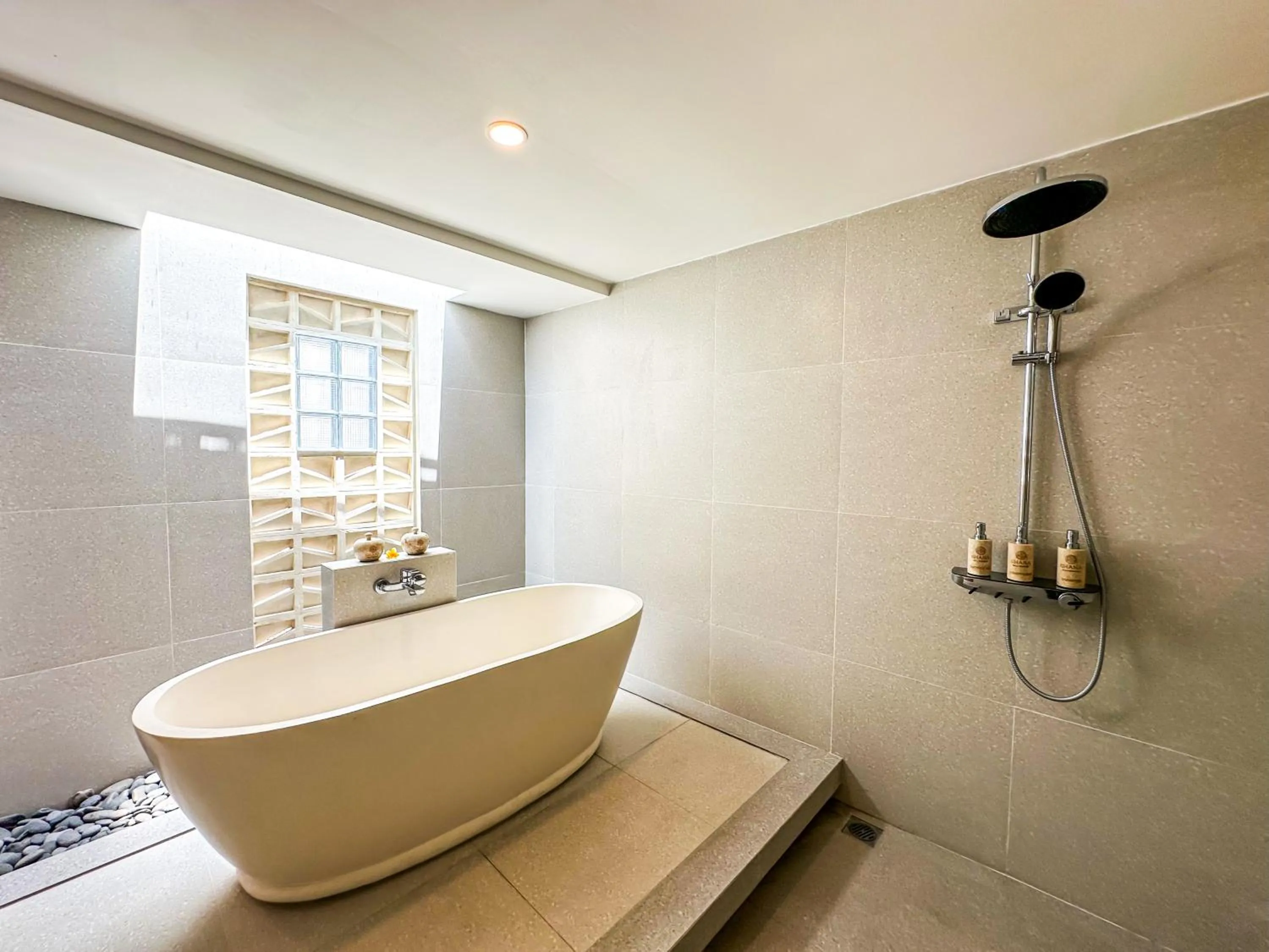 Bathroom in Ghana Villa Seminyak by GenuineHost