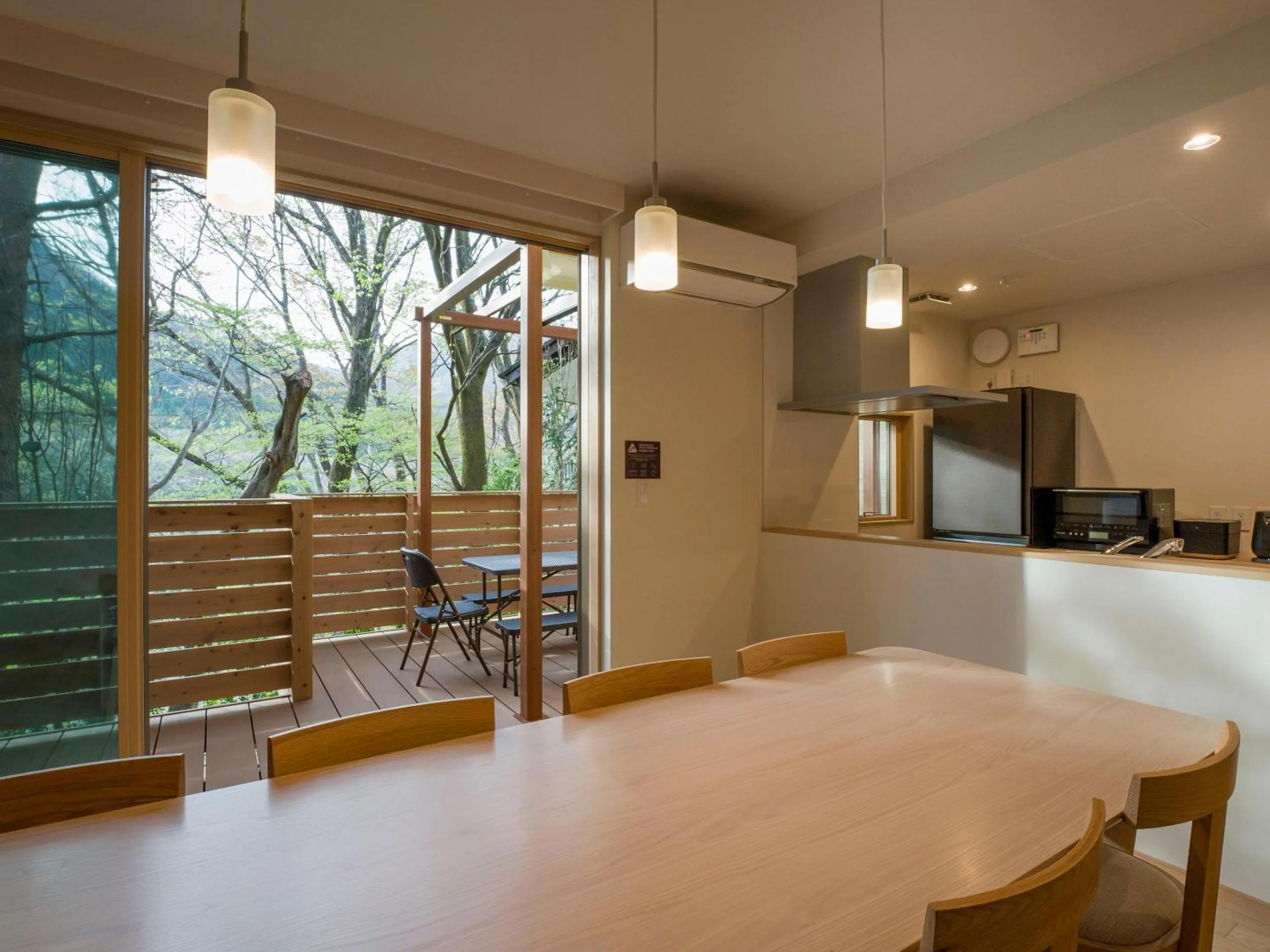 Kitchen or kitchenette in Rakuten STAY VILLA Kinugawa Riverside