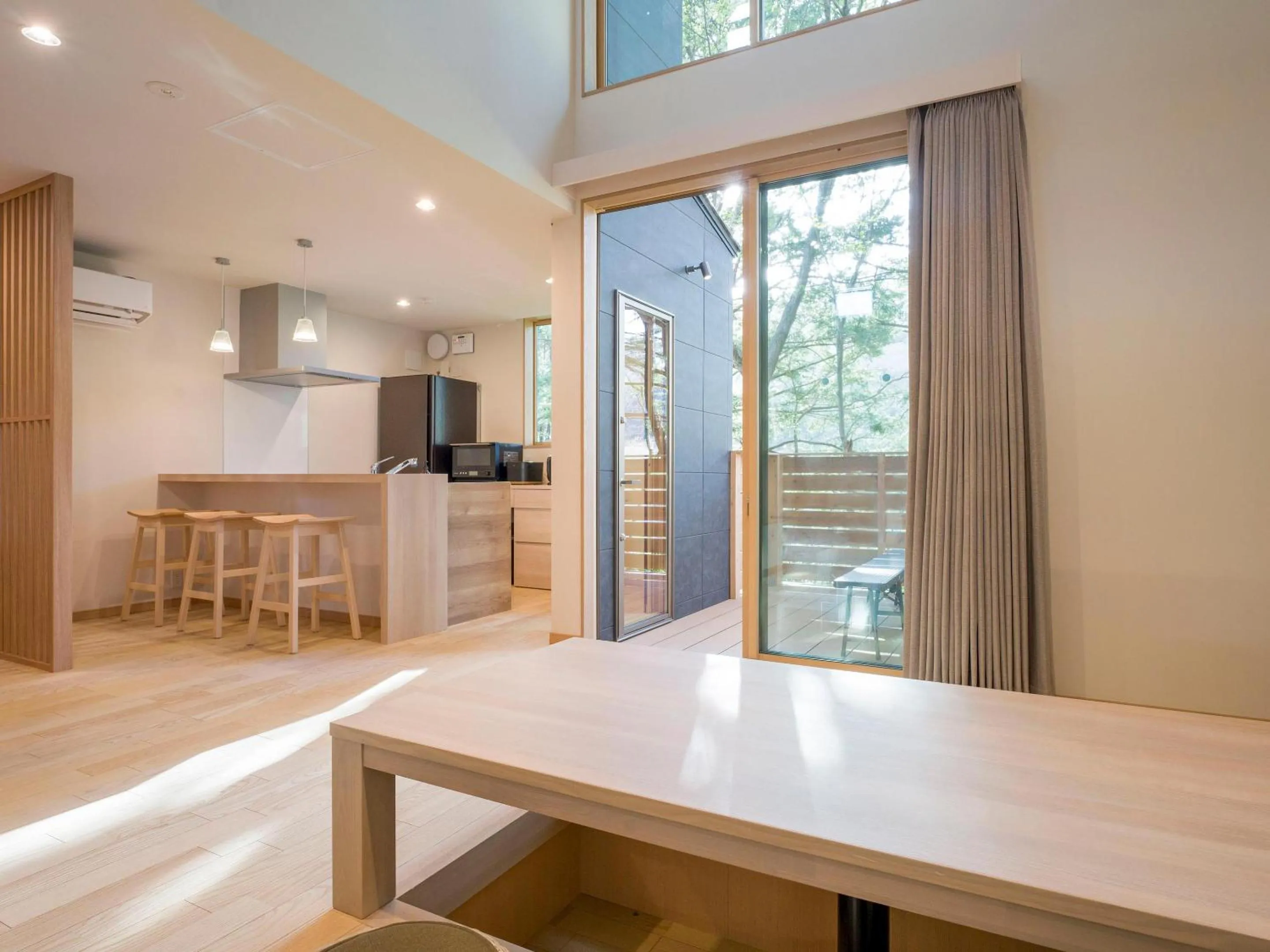 Kitchen or kitchenette in Rakuten STAY VILLA Kinugawa Riverside