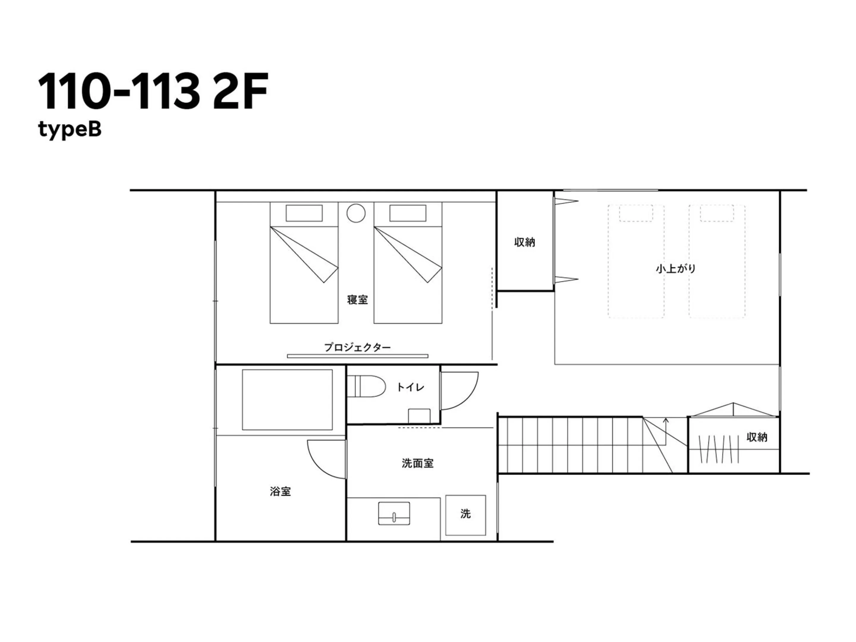 Floor plan in Rakuten STAY VILLA Kinugawa Riverside