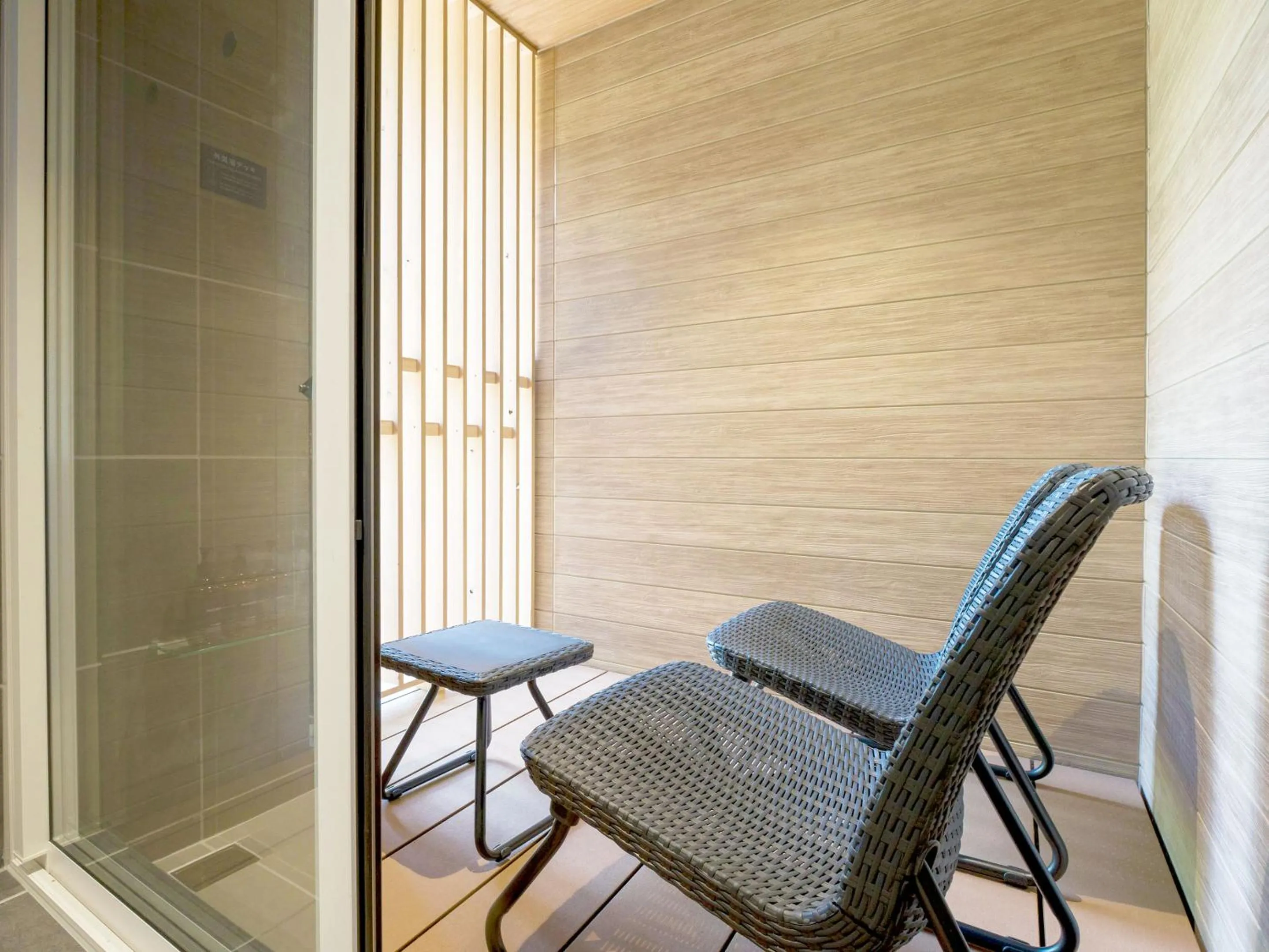 Balcony/Terrace in Rakuten STAY VILLA Kinugawa Riverside