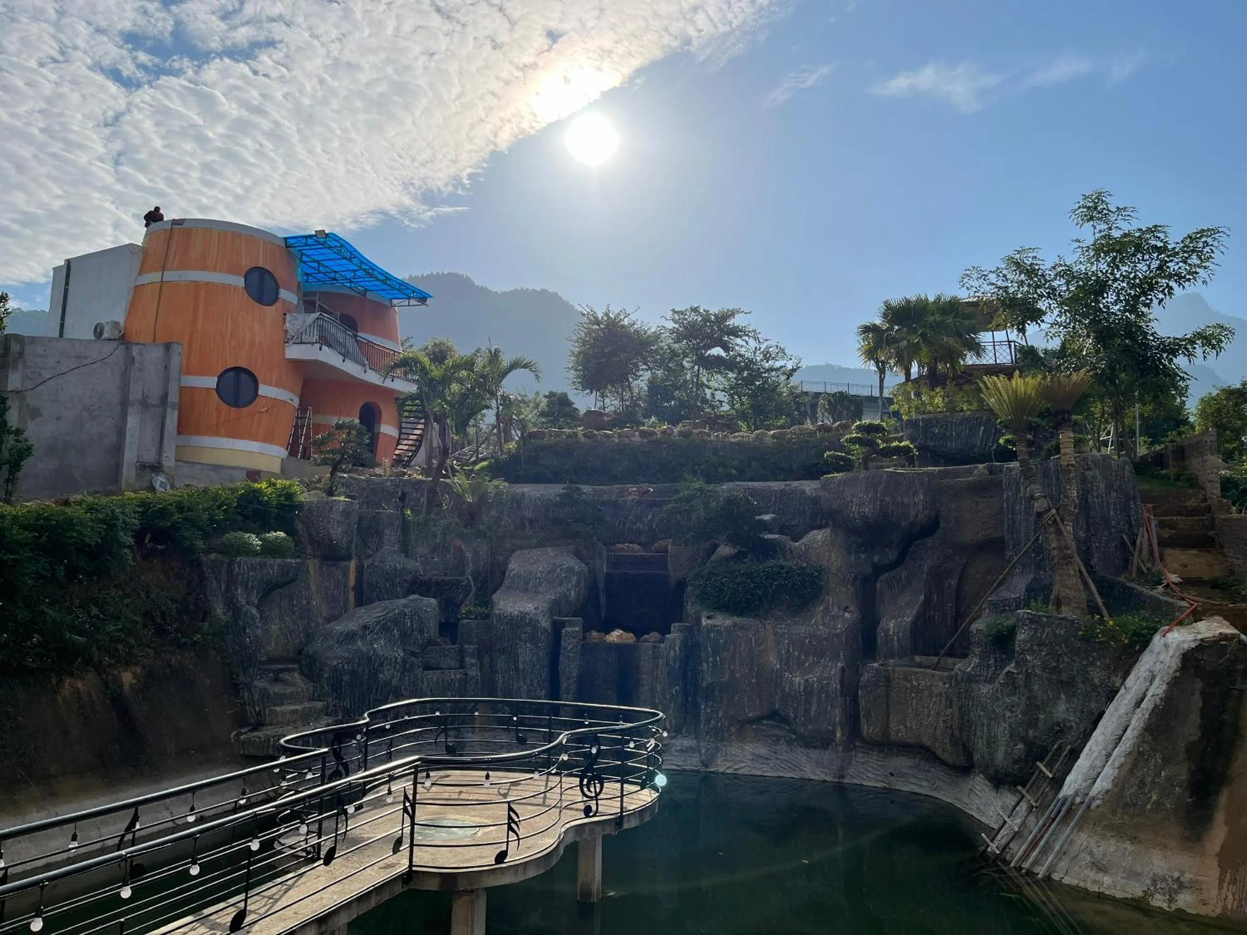 Natural landscape in King Bavi Resort