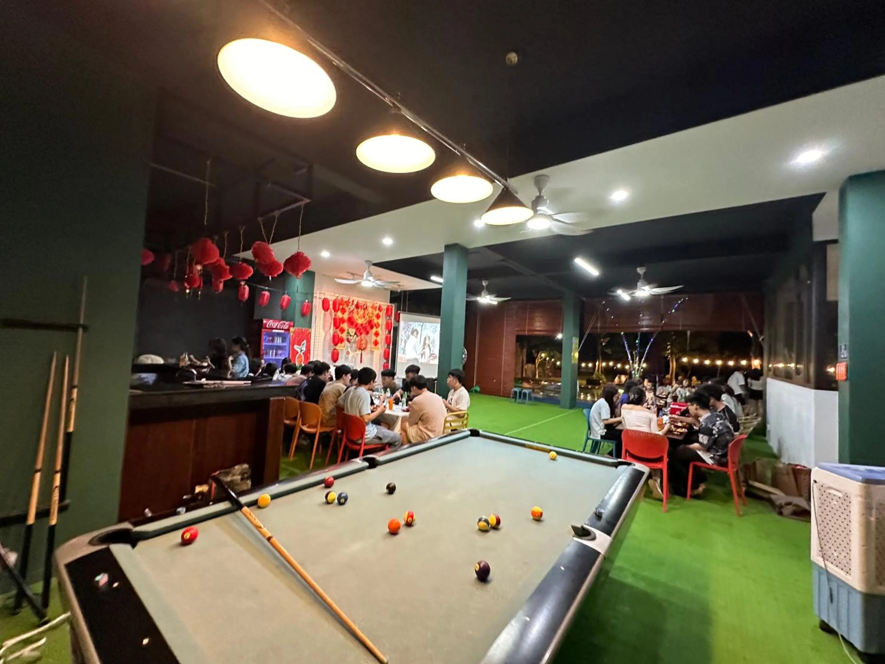 Billiard in King Bavi Resort