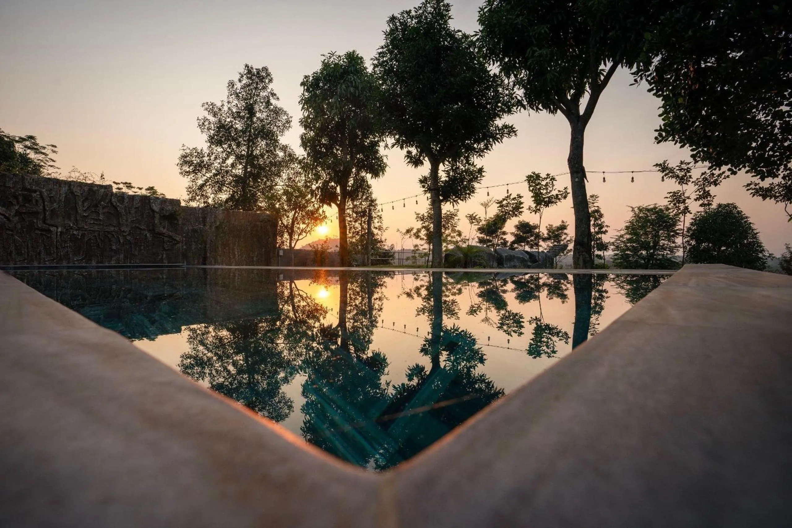 Natural landscape in King Bavi Resort