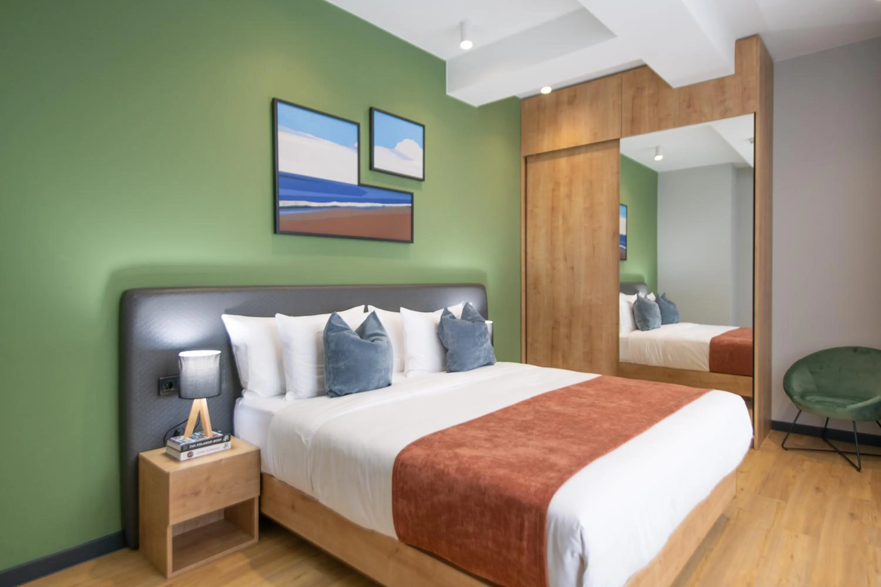 Bed in Qstay Gratus Tbilisi