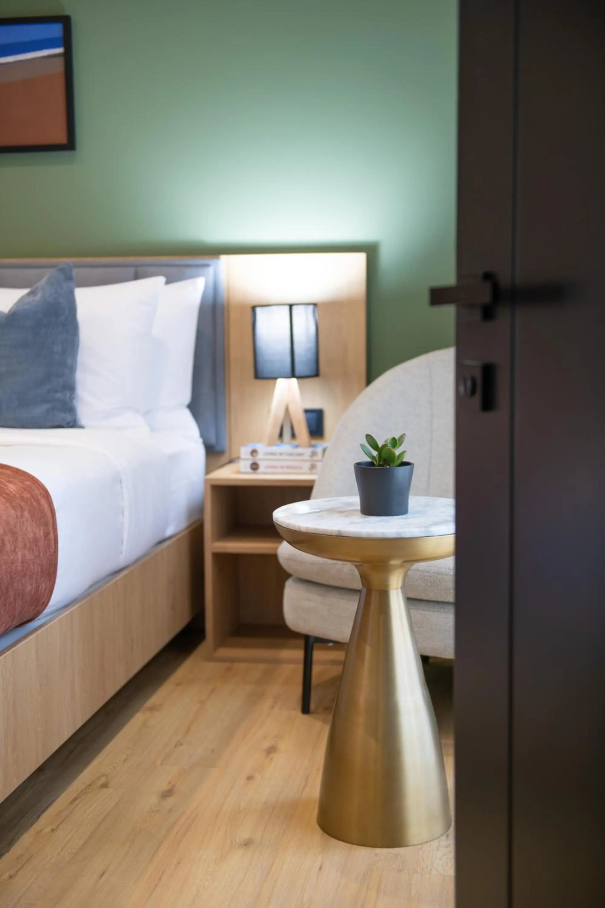 Bed in Qstay Gratus Tbilisi