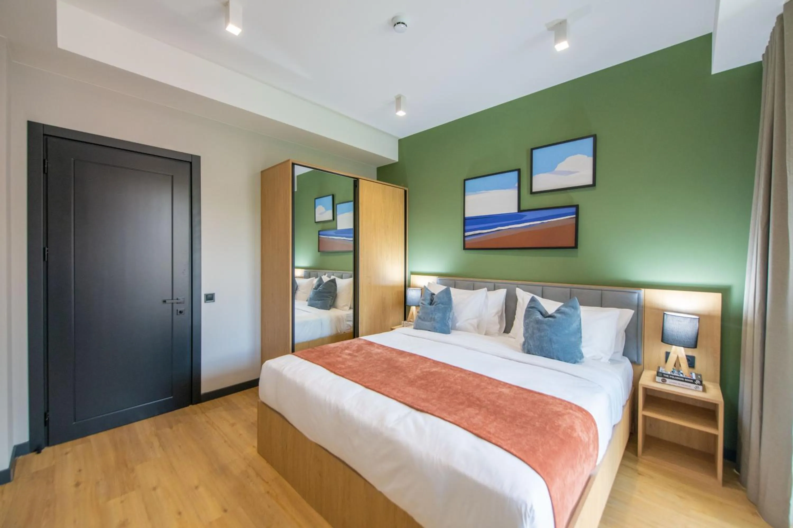 Bed in Qstay Gratus Tbilisi