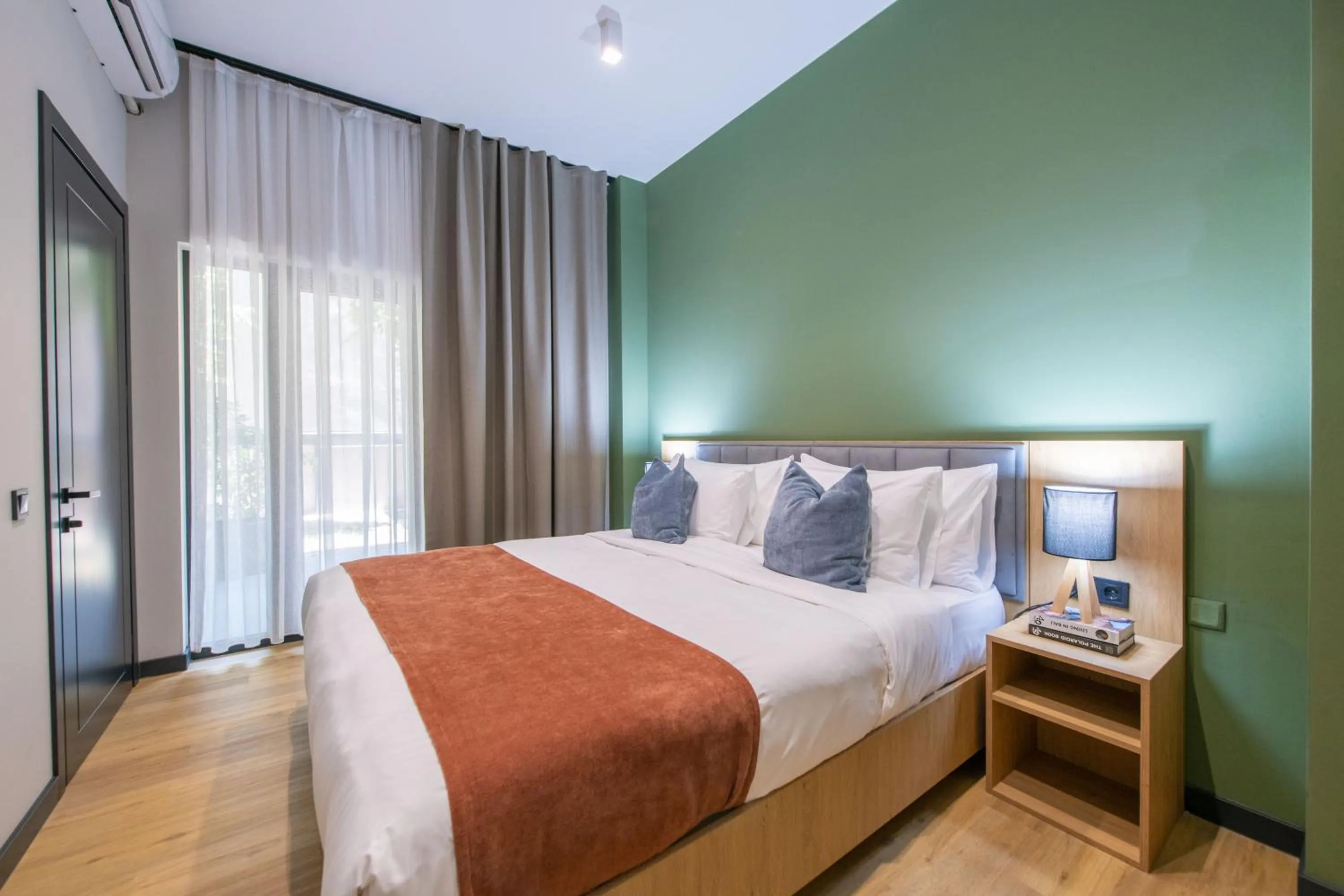 Bed in Qstay Gratus Tbilisi