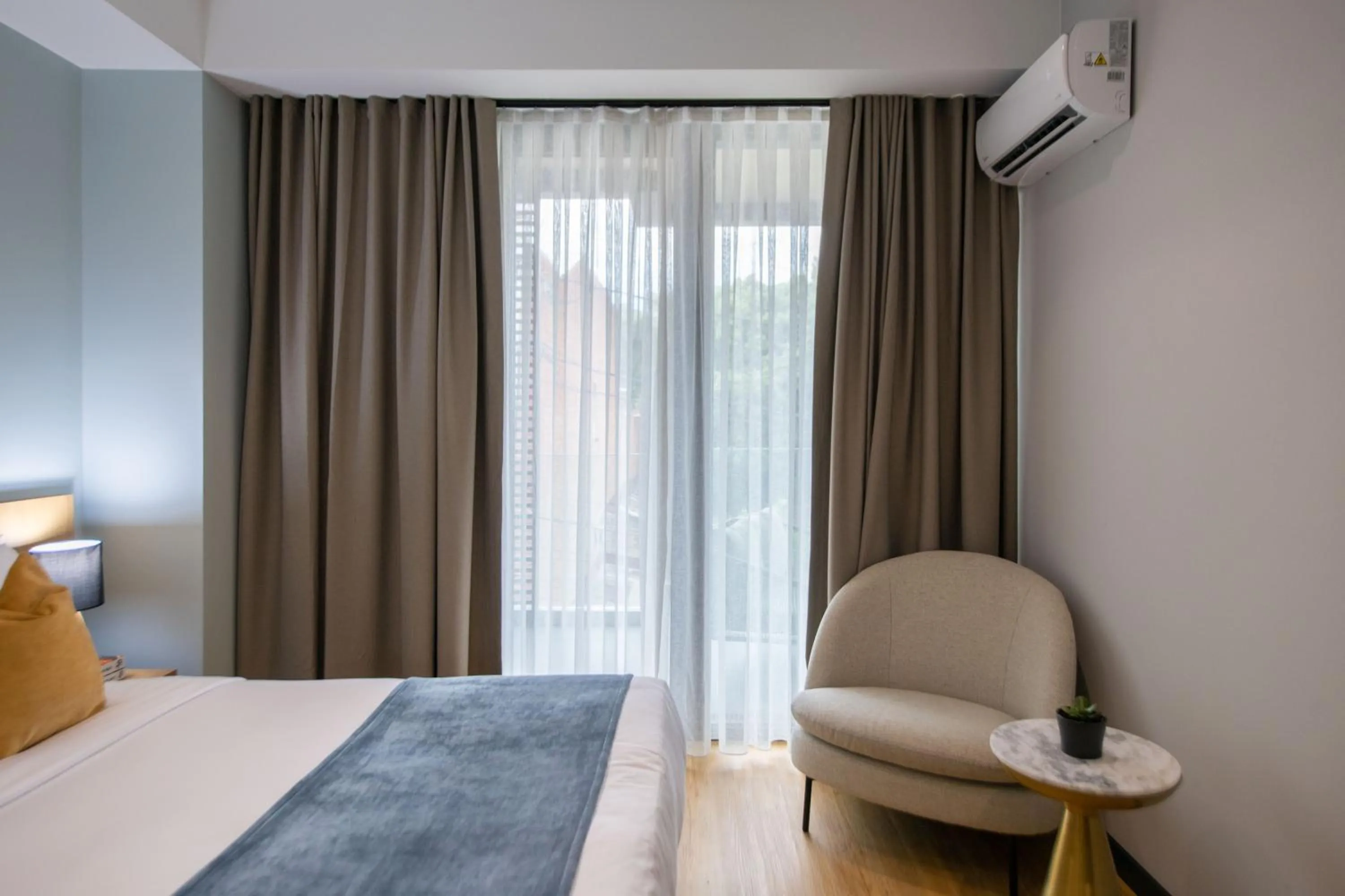 Bed in Qstay Gratus Tbilisi