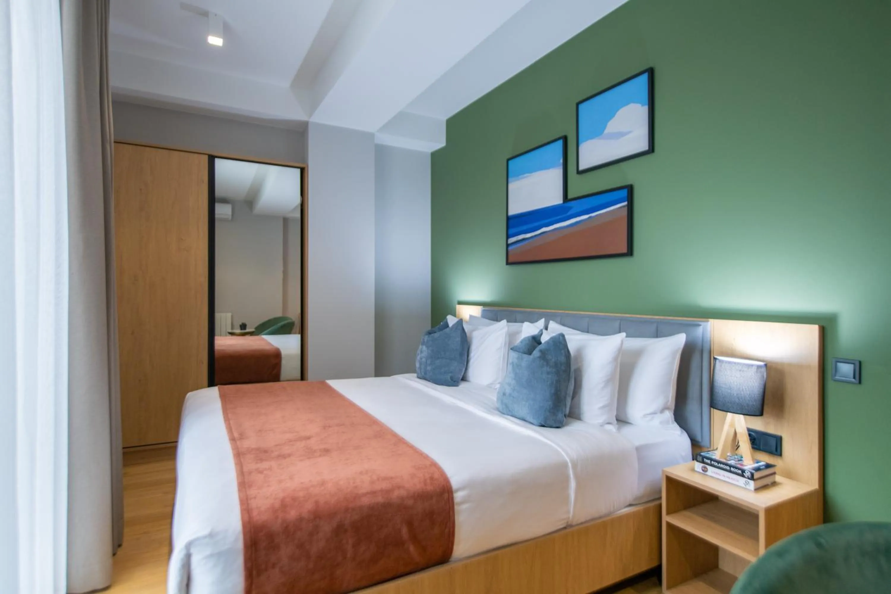 Bed in Qstay Gratus Tbilisi