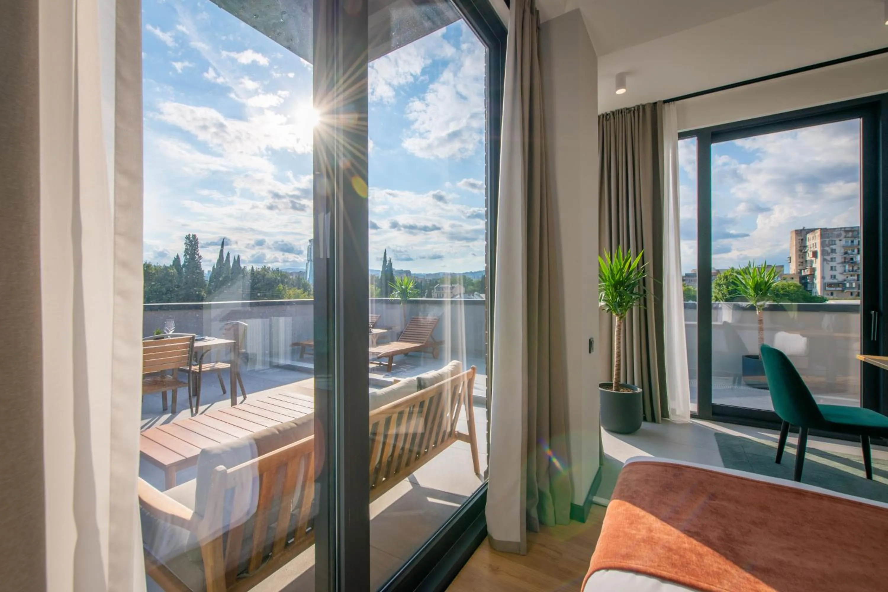 View (from property/room) in Qstay Gratus Tbilisi