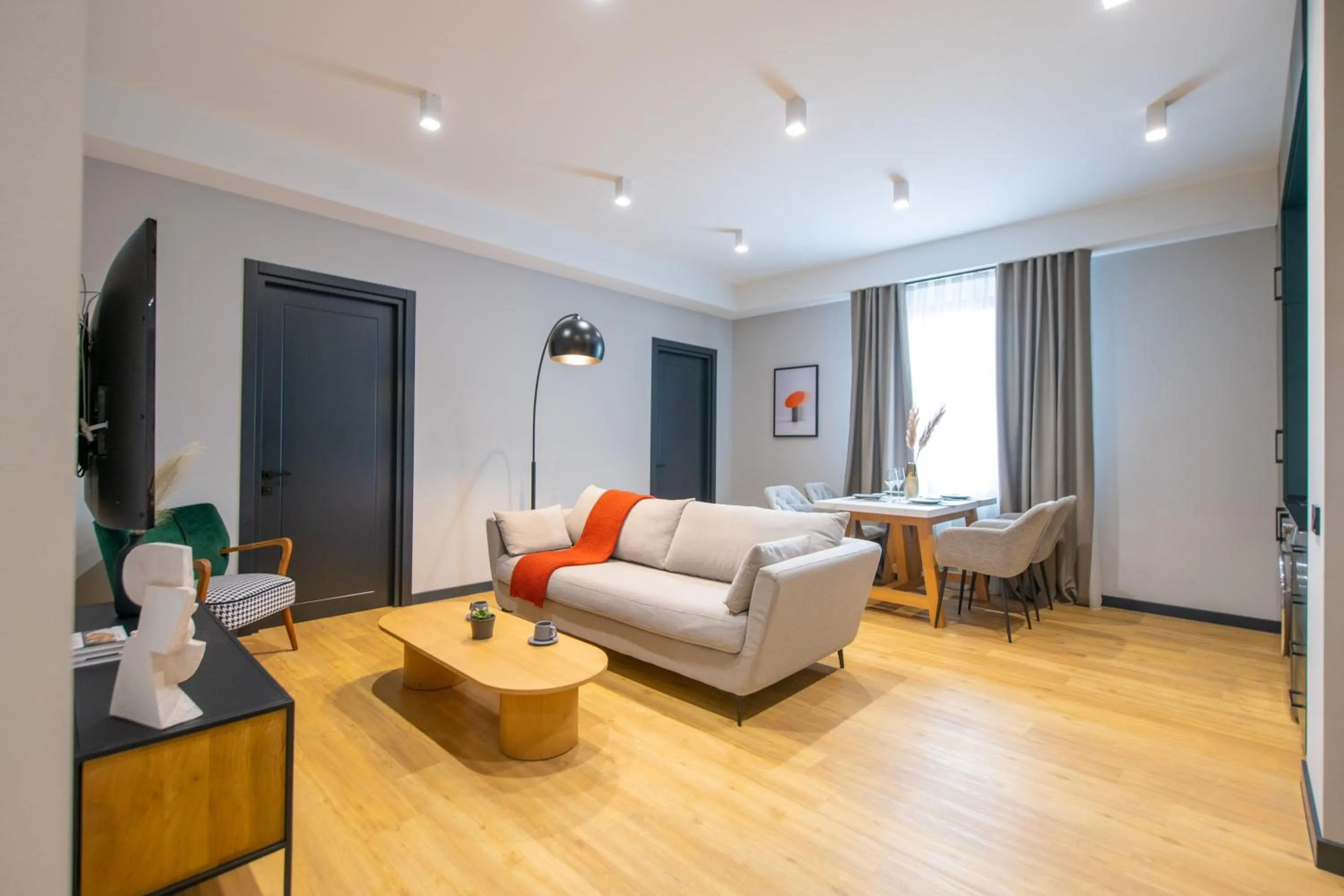 Bed in Qstay Gratus Tbilisi