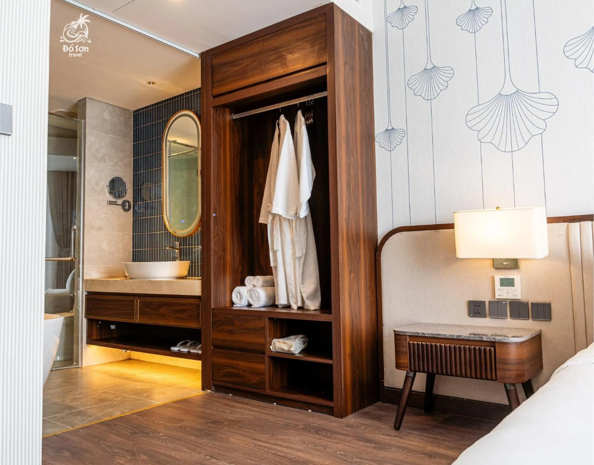 Bed in Ocean Senses Hotel