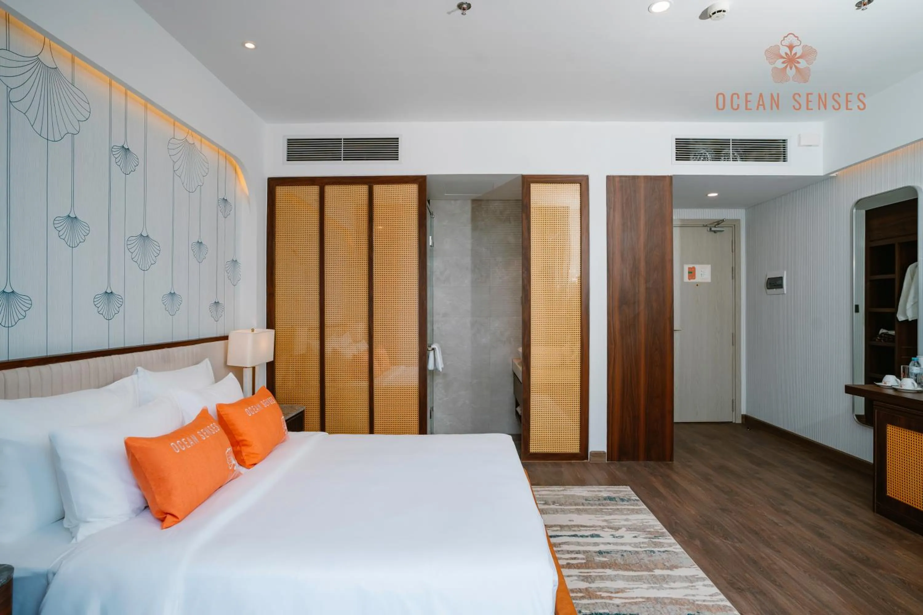 Bed in Ocean Senses Hotel