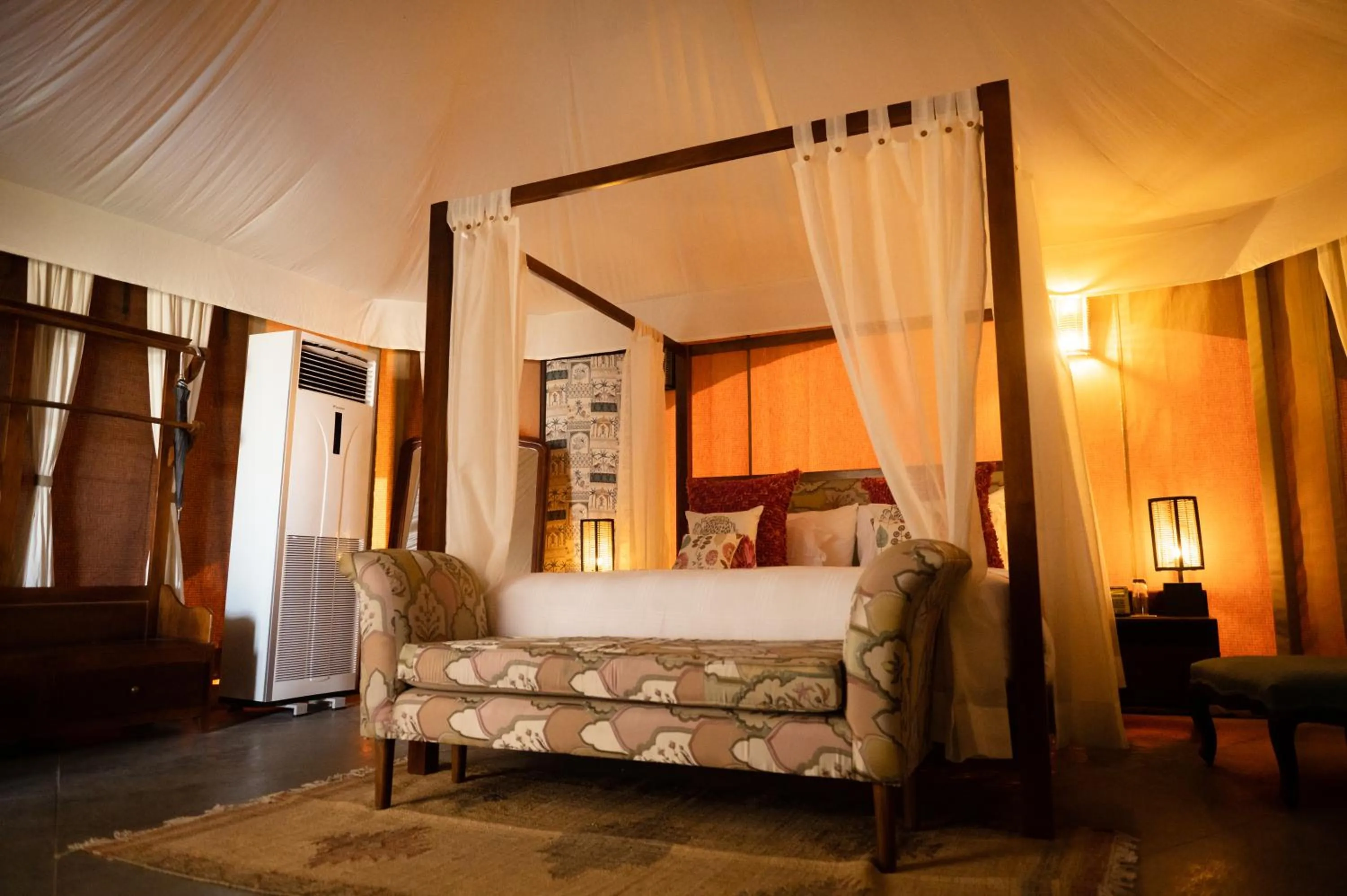 Bedroom, Bed in Sangam Farms