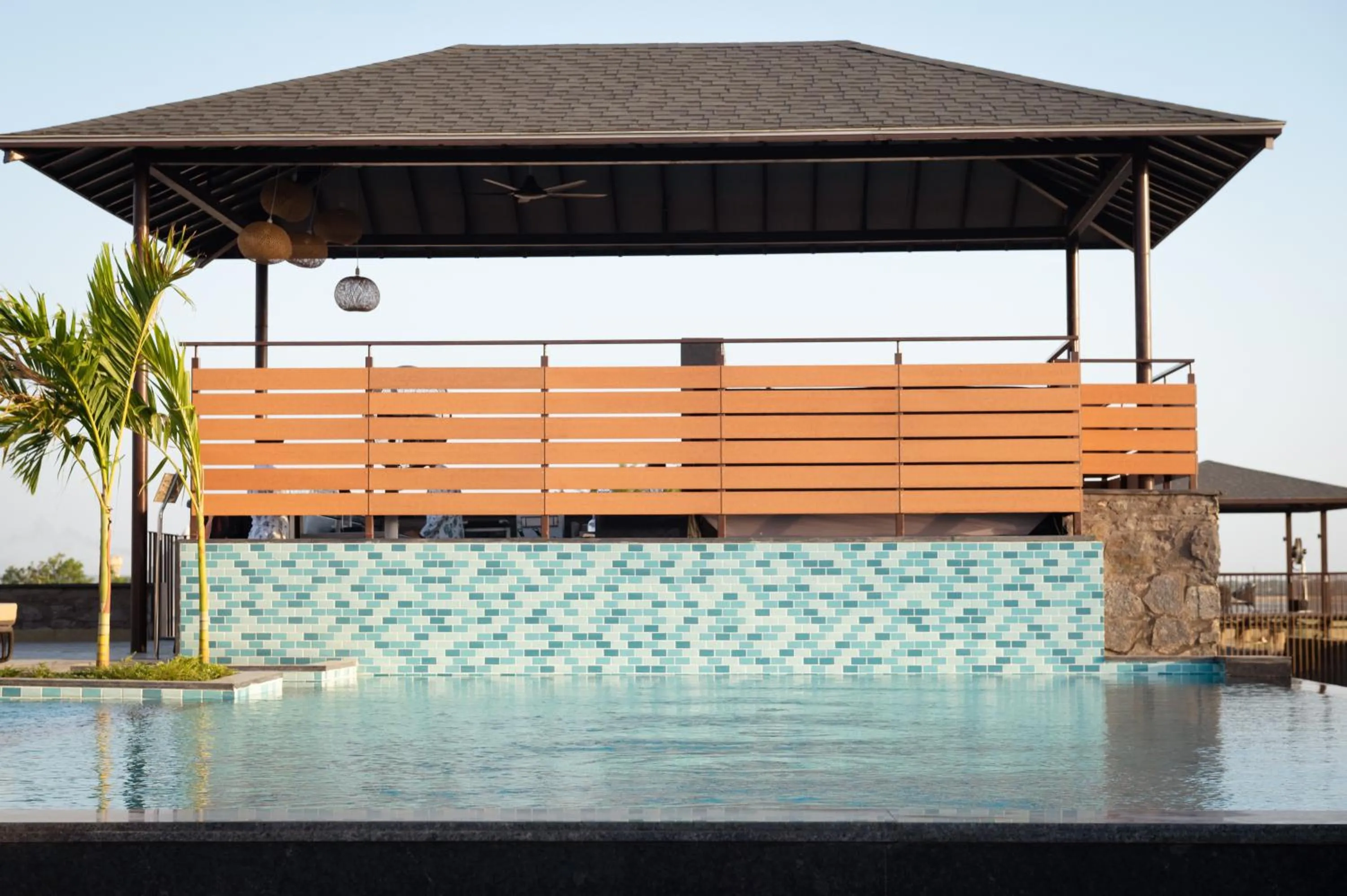 Swimming pool in Sangam Farms