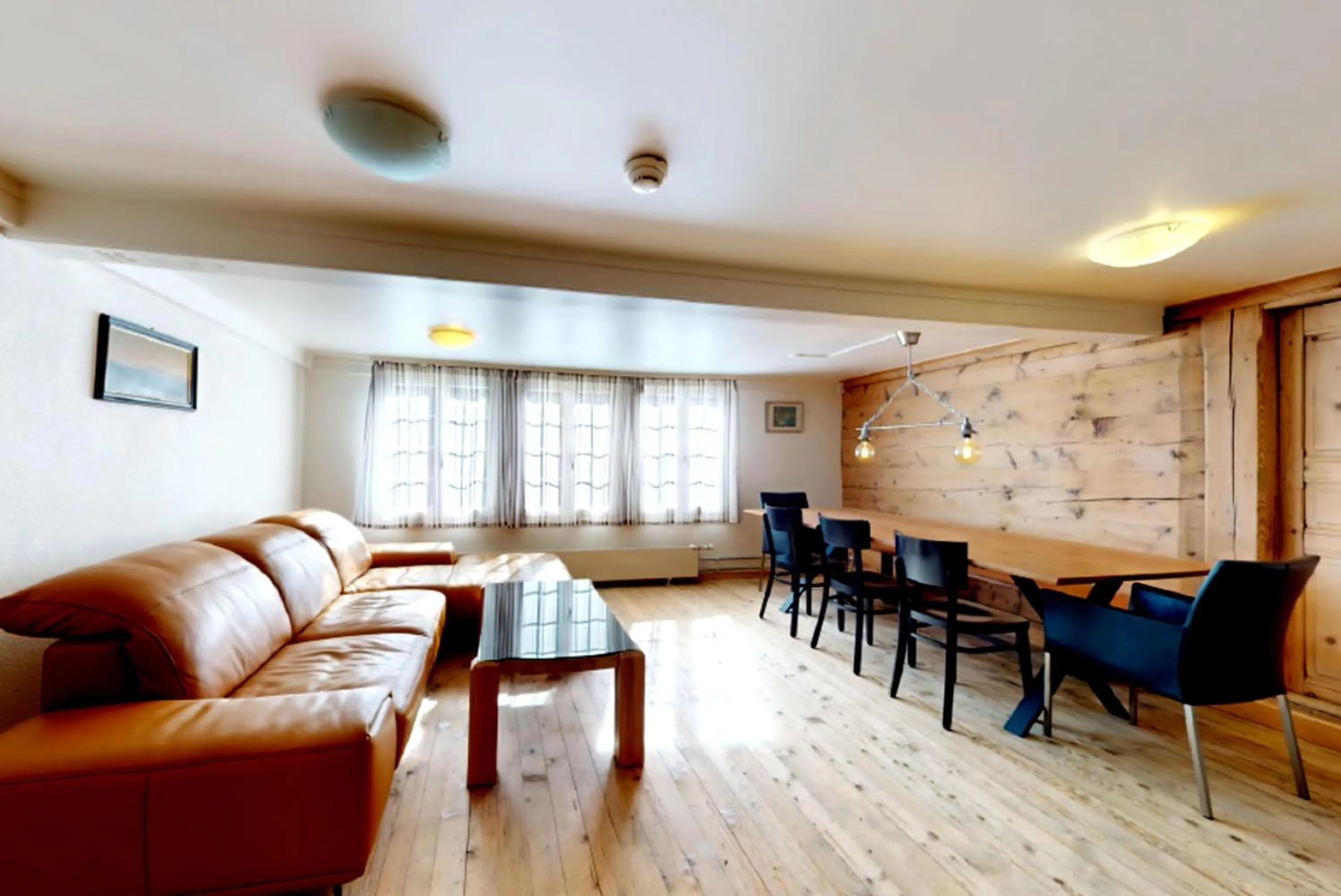 Seating area in Gadmen Alpenrose, Switzerland