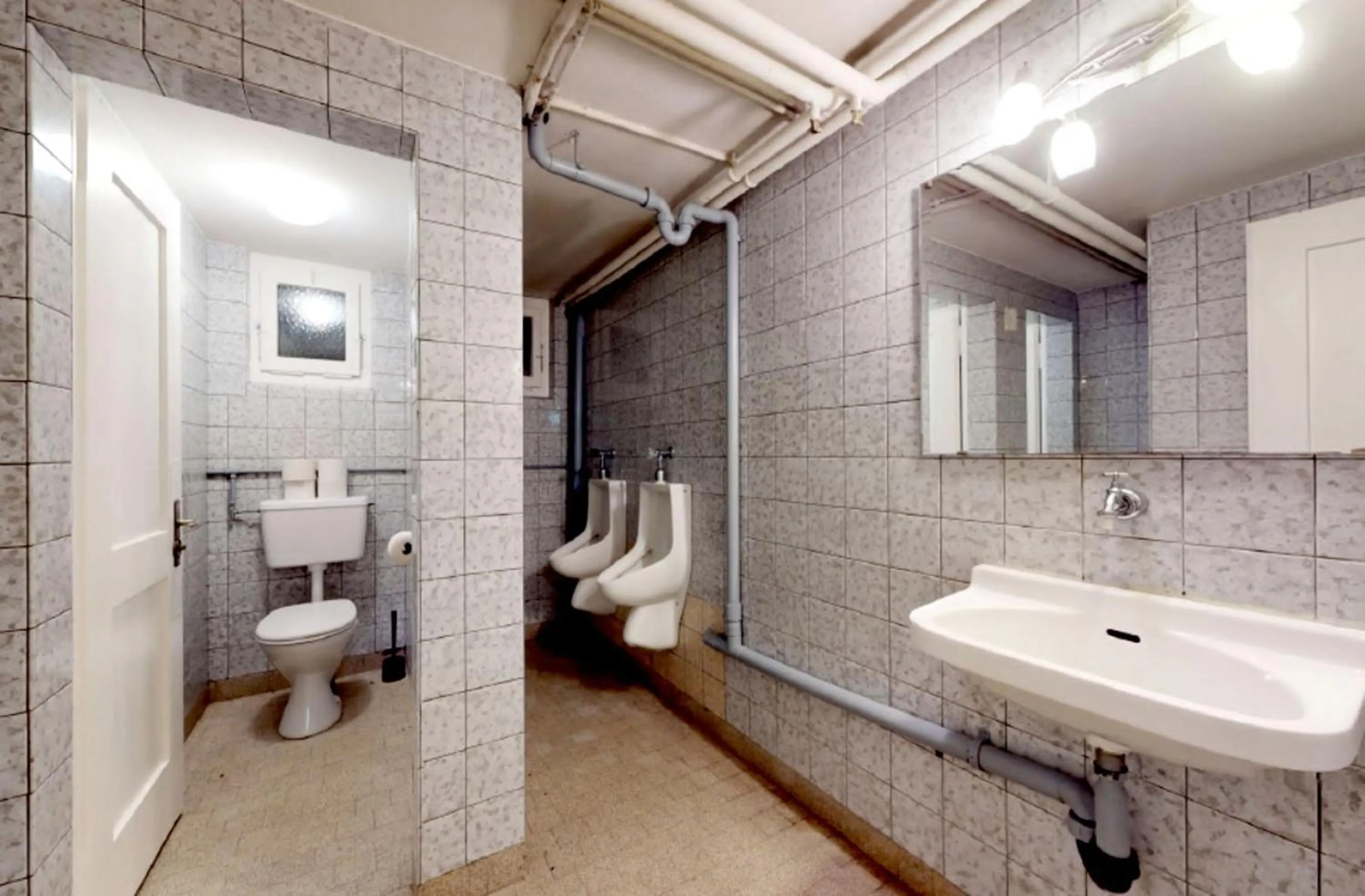 Toilet in Gadmen Alpenrose, Switzerland