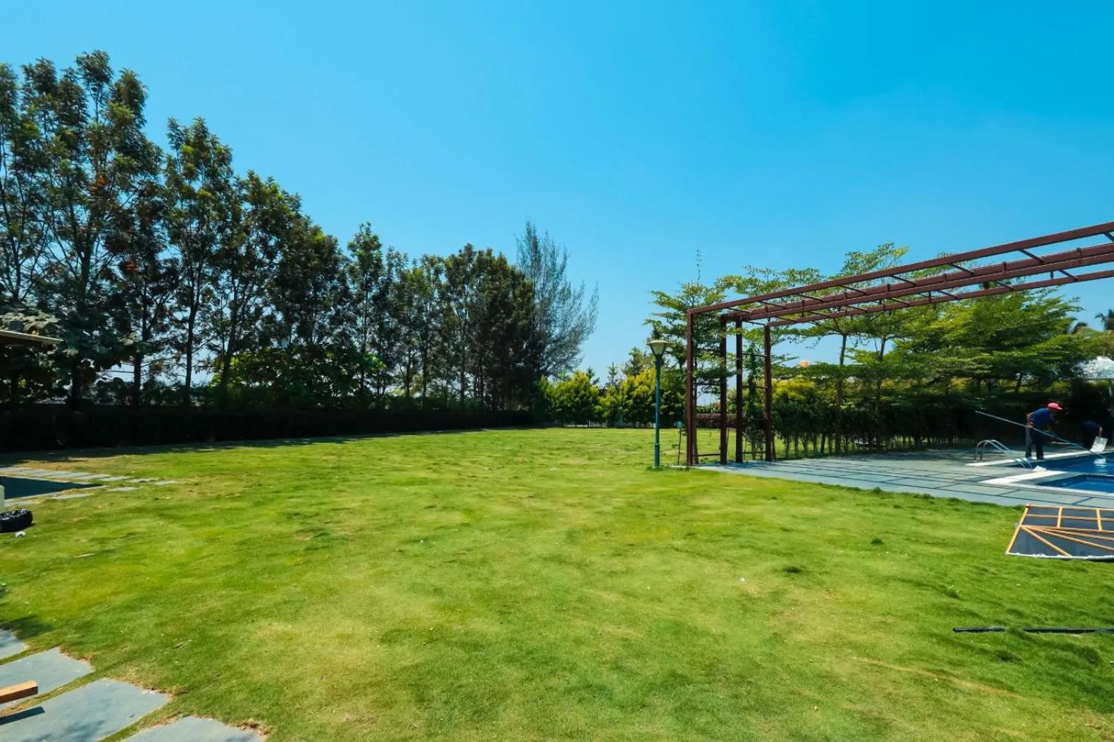 Garden in Veerdency Luxury resort