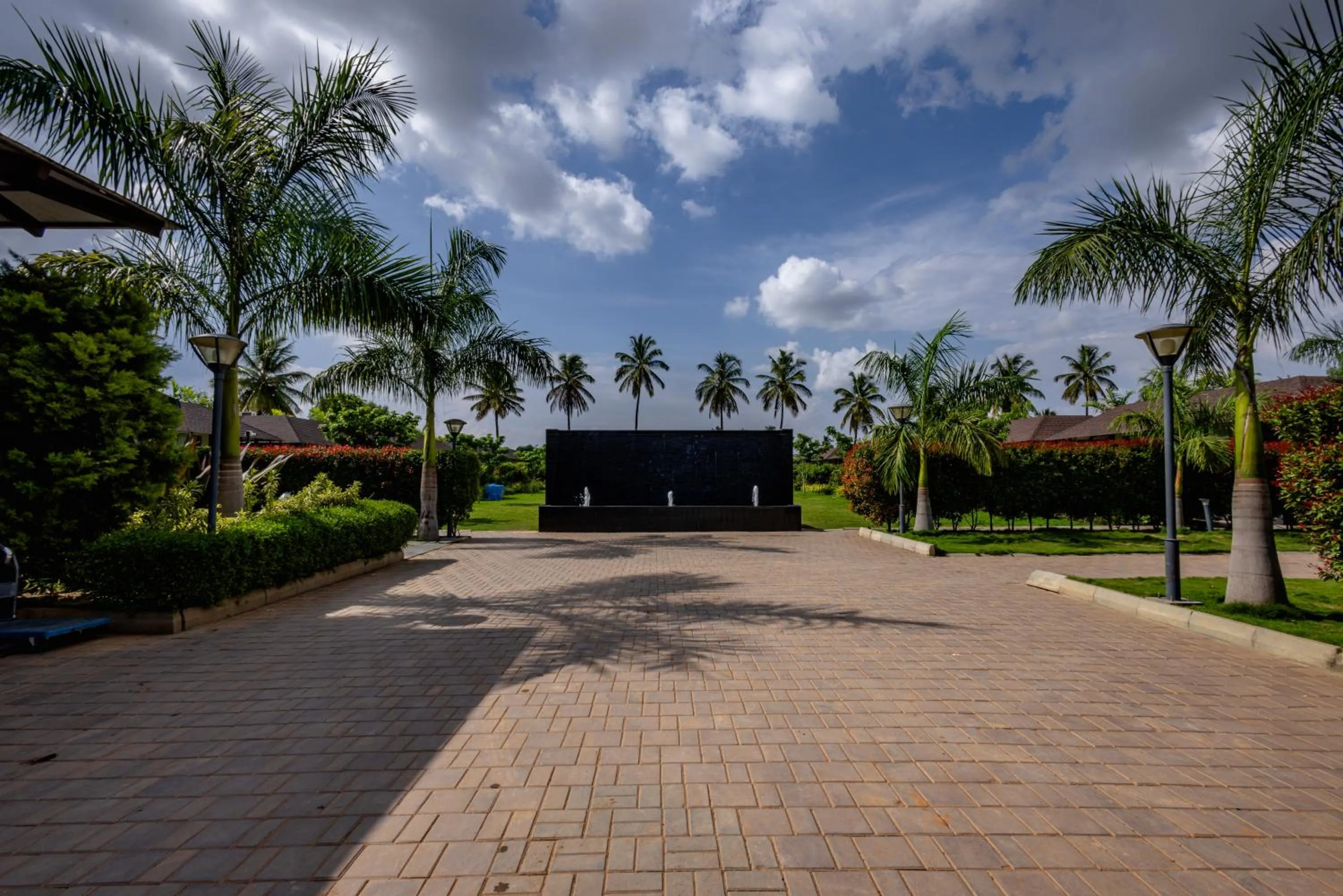 Garden in Veerdency Luxury resort