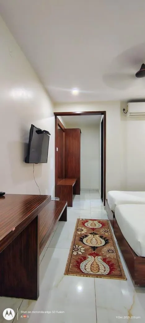 Bed in Veerdency Luxury resort