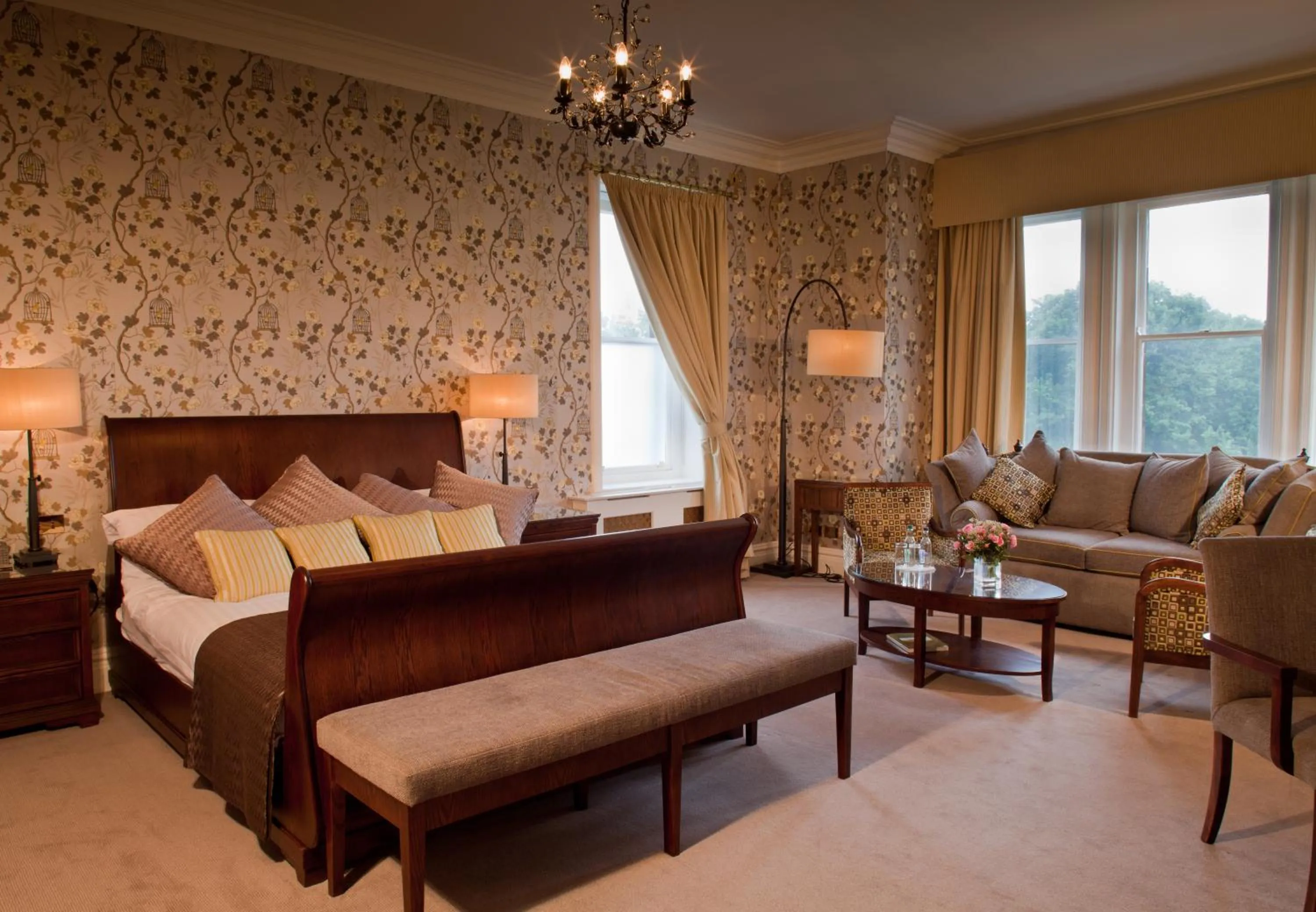 Bedroom in Grinkle Park Hotel