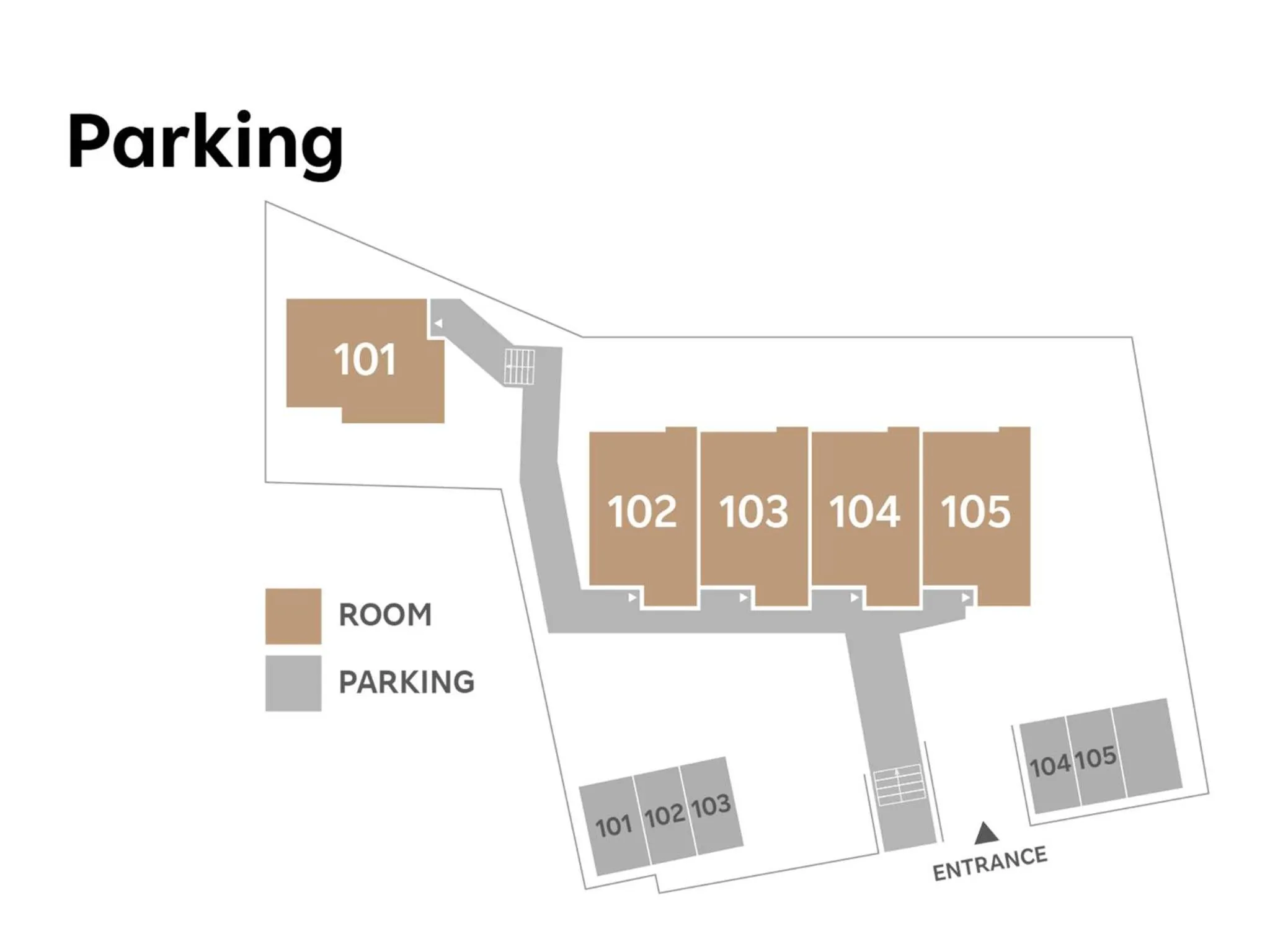 Parking in Rakuten STAY Izumo