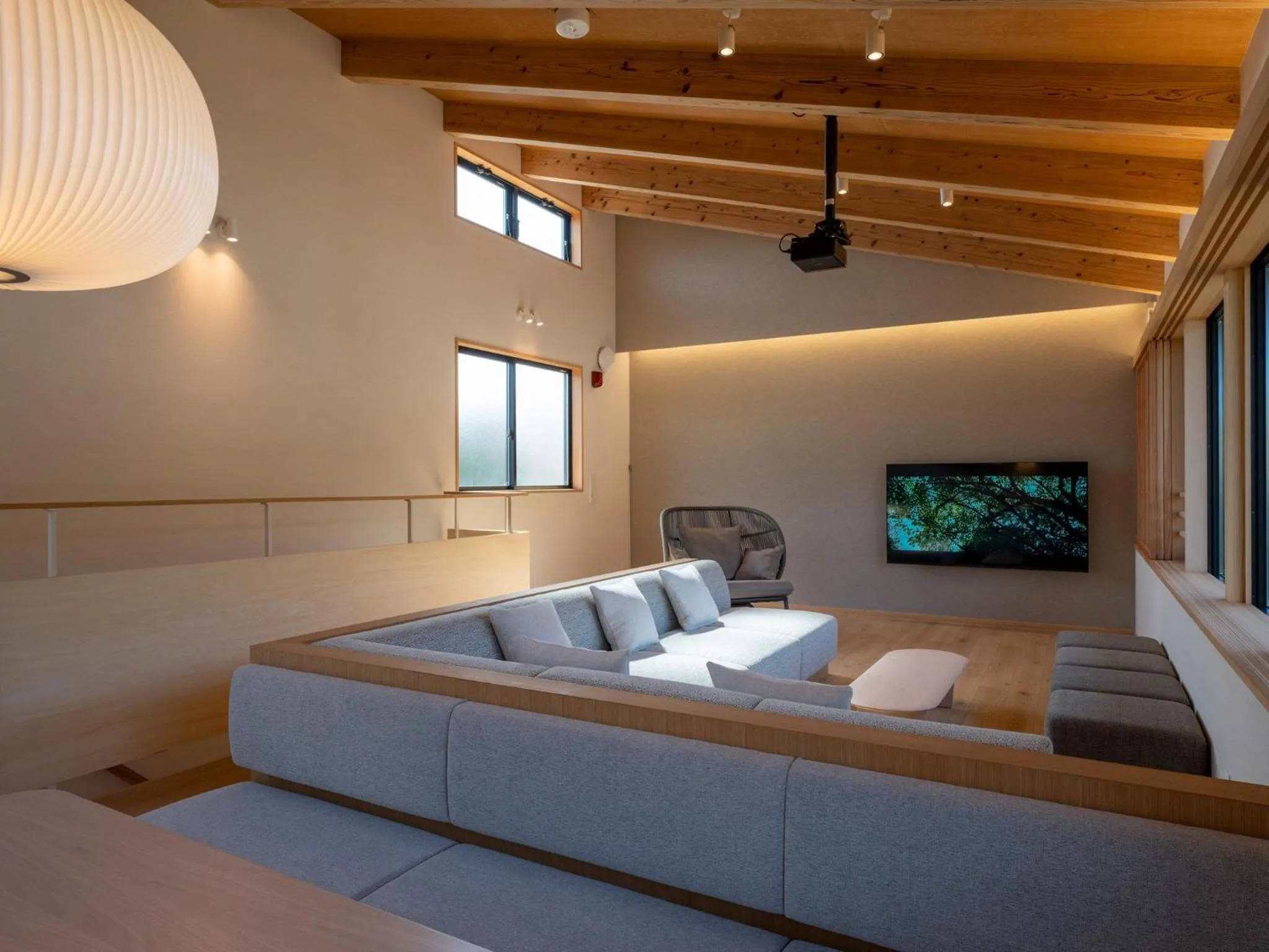 Living room, Bed in Rakuten STAY Izumo