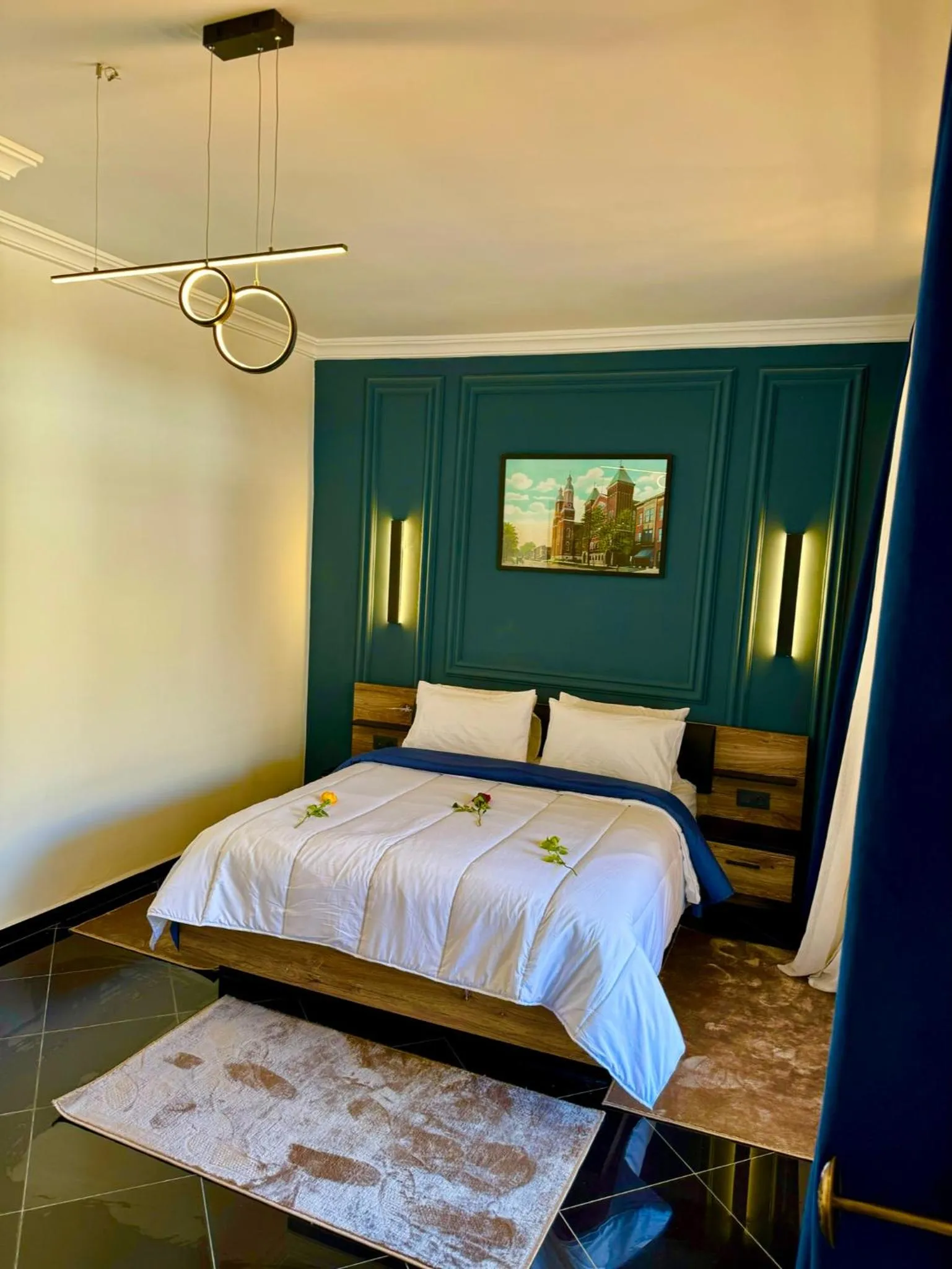 Bed in The Hotel Syracuse