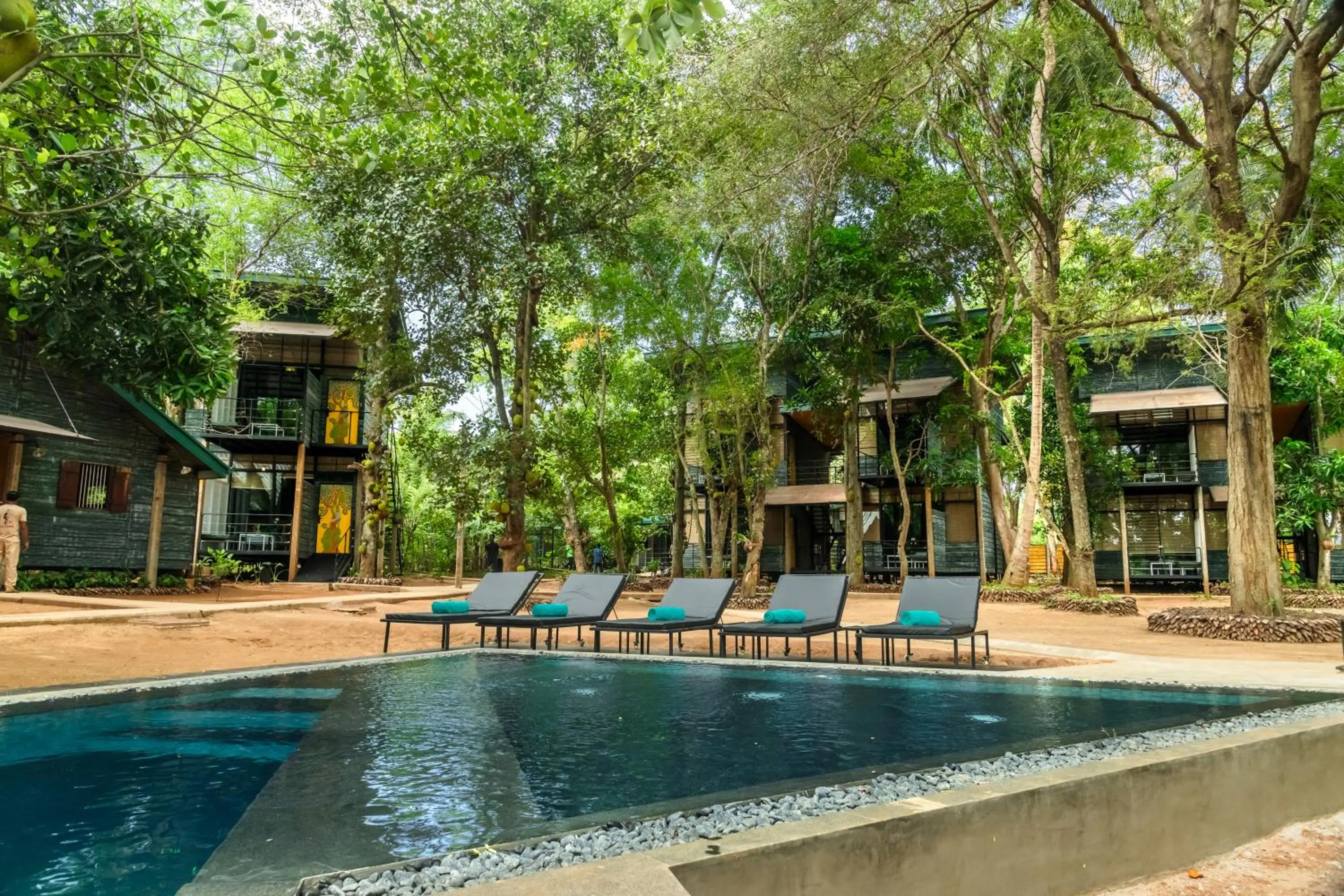 Pool view in Waraka - Udawalawe by Thema Collection