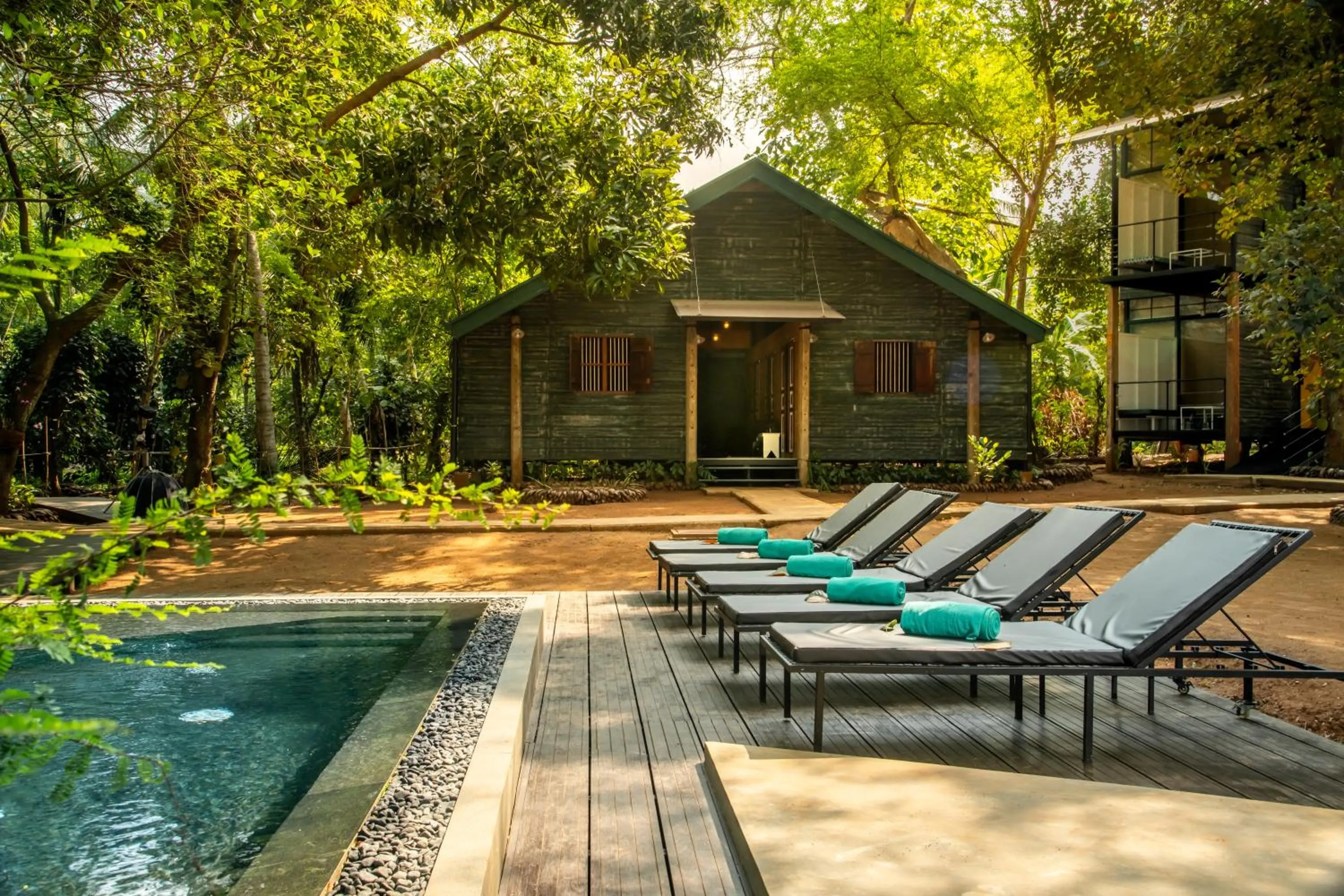 Pool view in Waraka - Udawalawe by Thema Collection