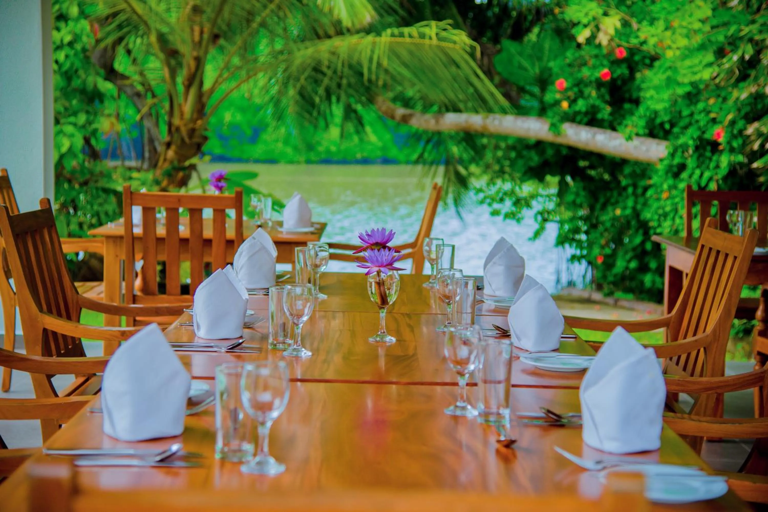 Restaurant/places to eat in Lagoon Bentota Resort