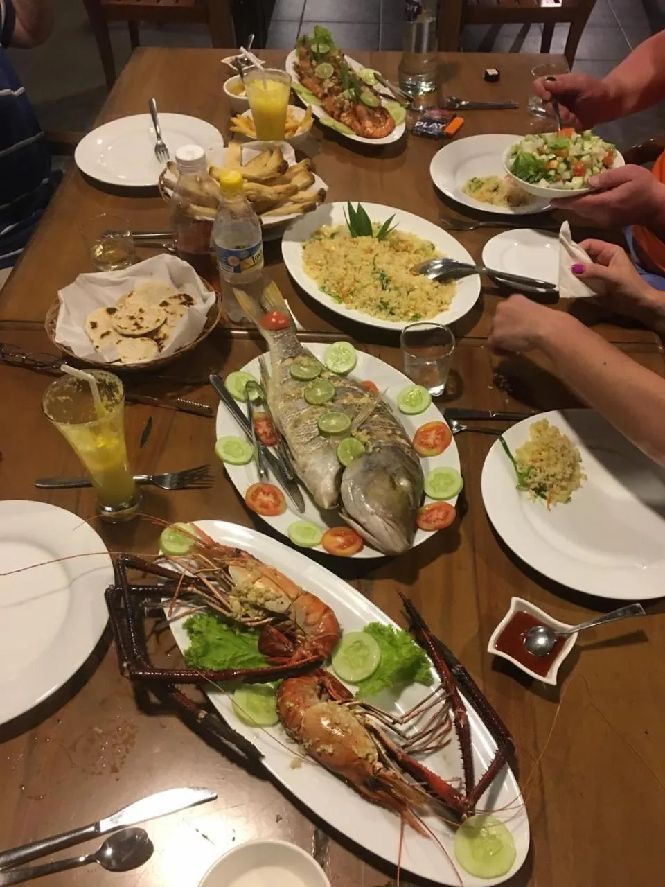 Restaurant/places to eat in Lagoon Bentota Resort