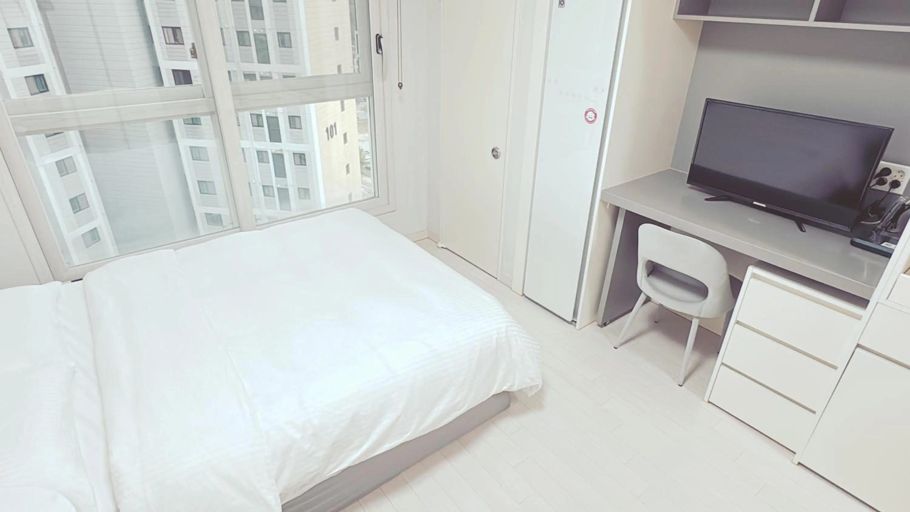 Bed in The Time hotel Incheon Airport