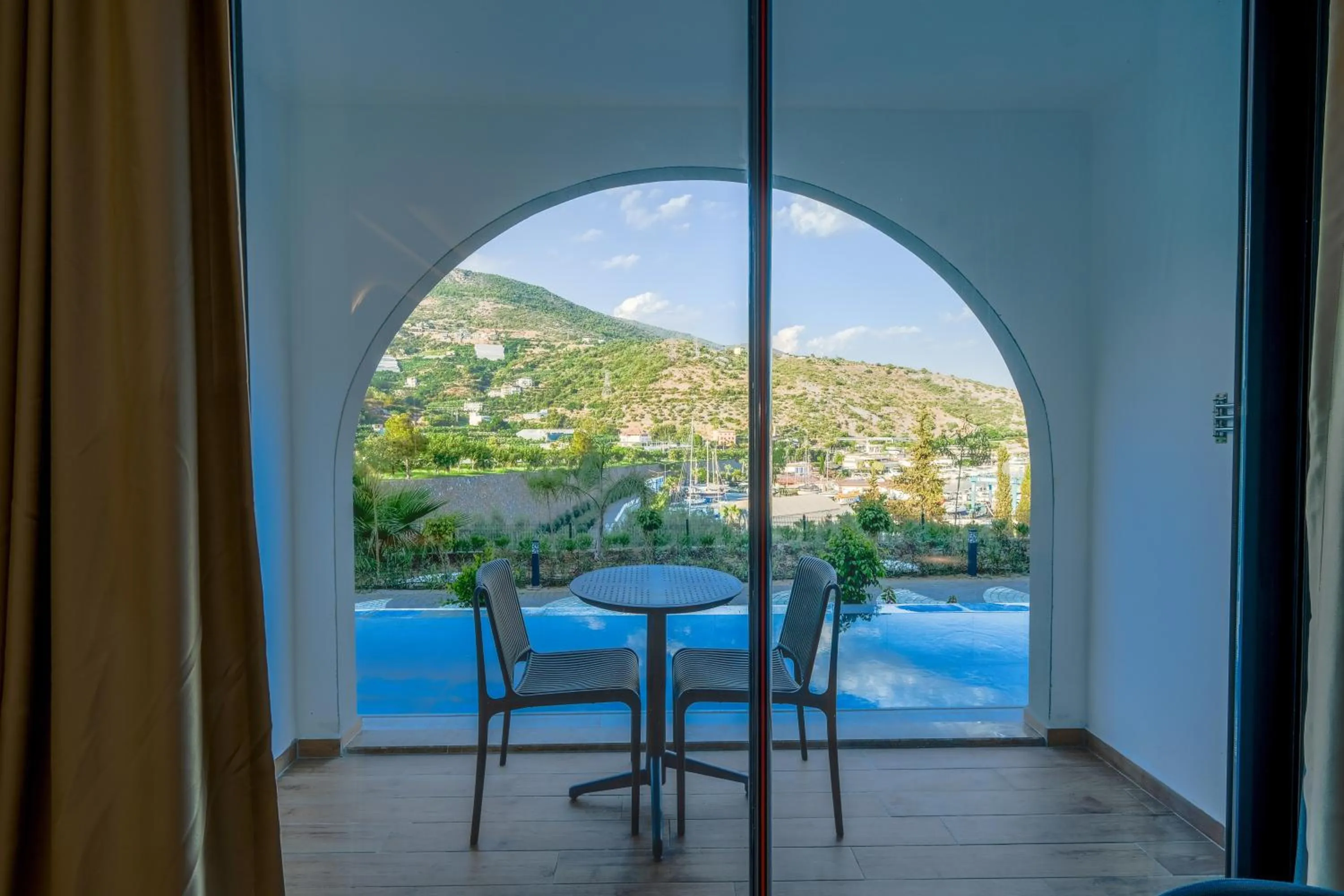 Swimming pool in Ada Port Hotel Adults Only