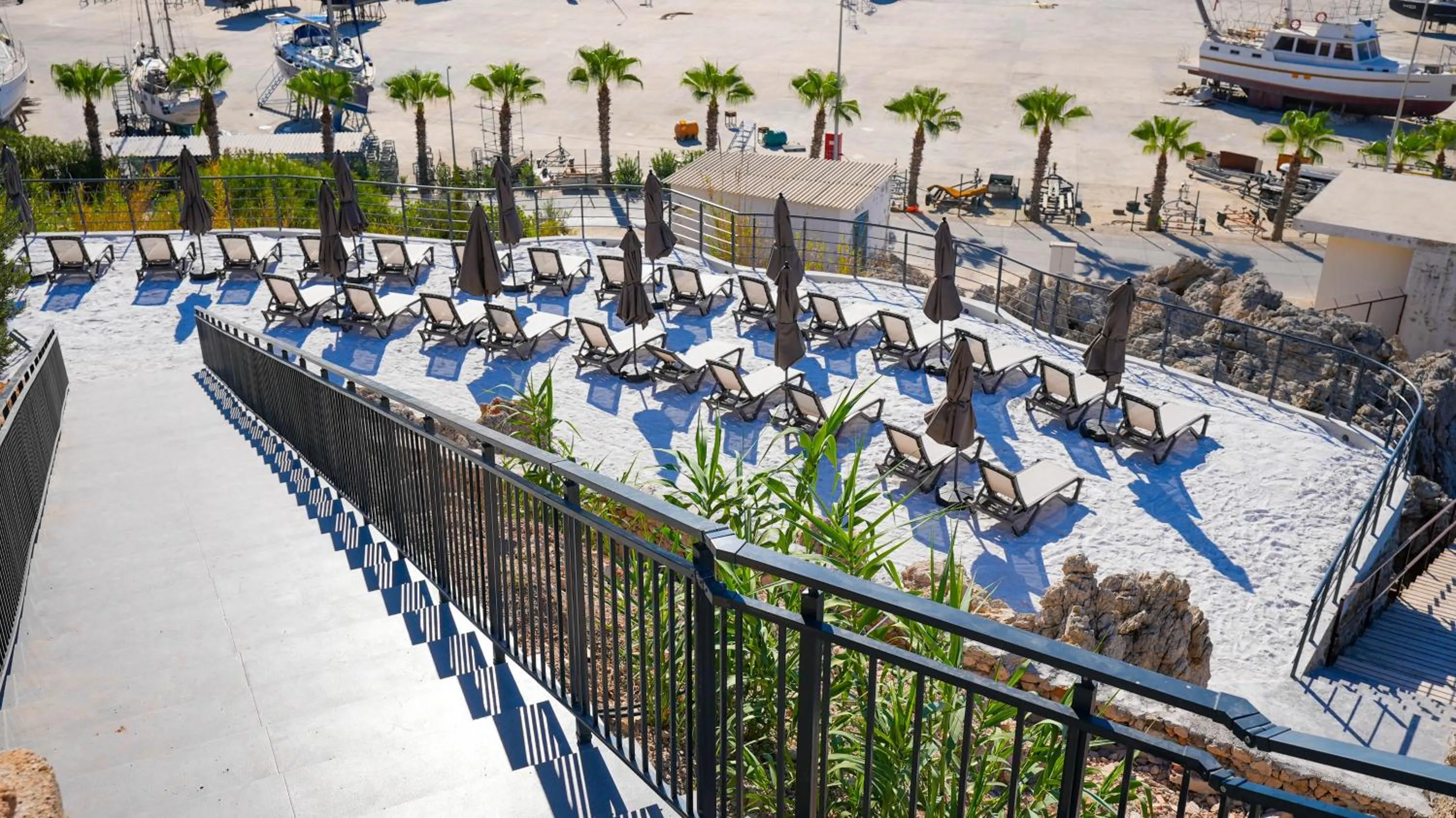 Beach in Ada Port Hotel Adults Only